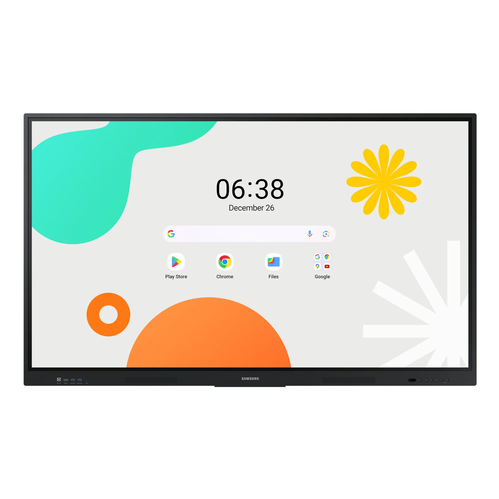 WA65F tableau blanc interactif 165,1 cm (65") 3840 x 2160 pixels Écran tactile Noir