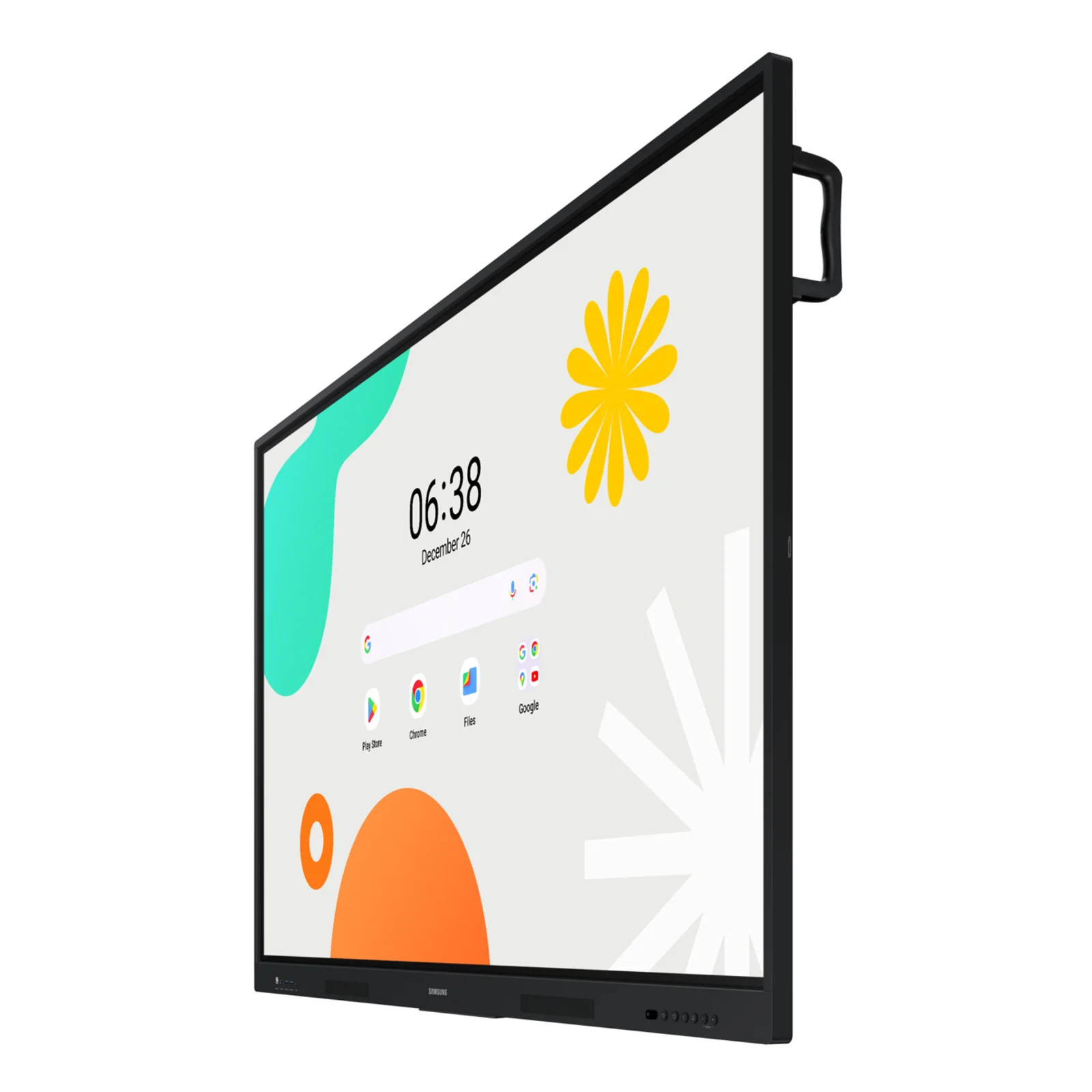 Samsung WA75F tableau blanc interactif 190,5 cm (75") 3840 x 2160 pixels Écran tactile Noir