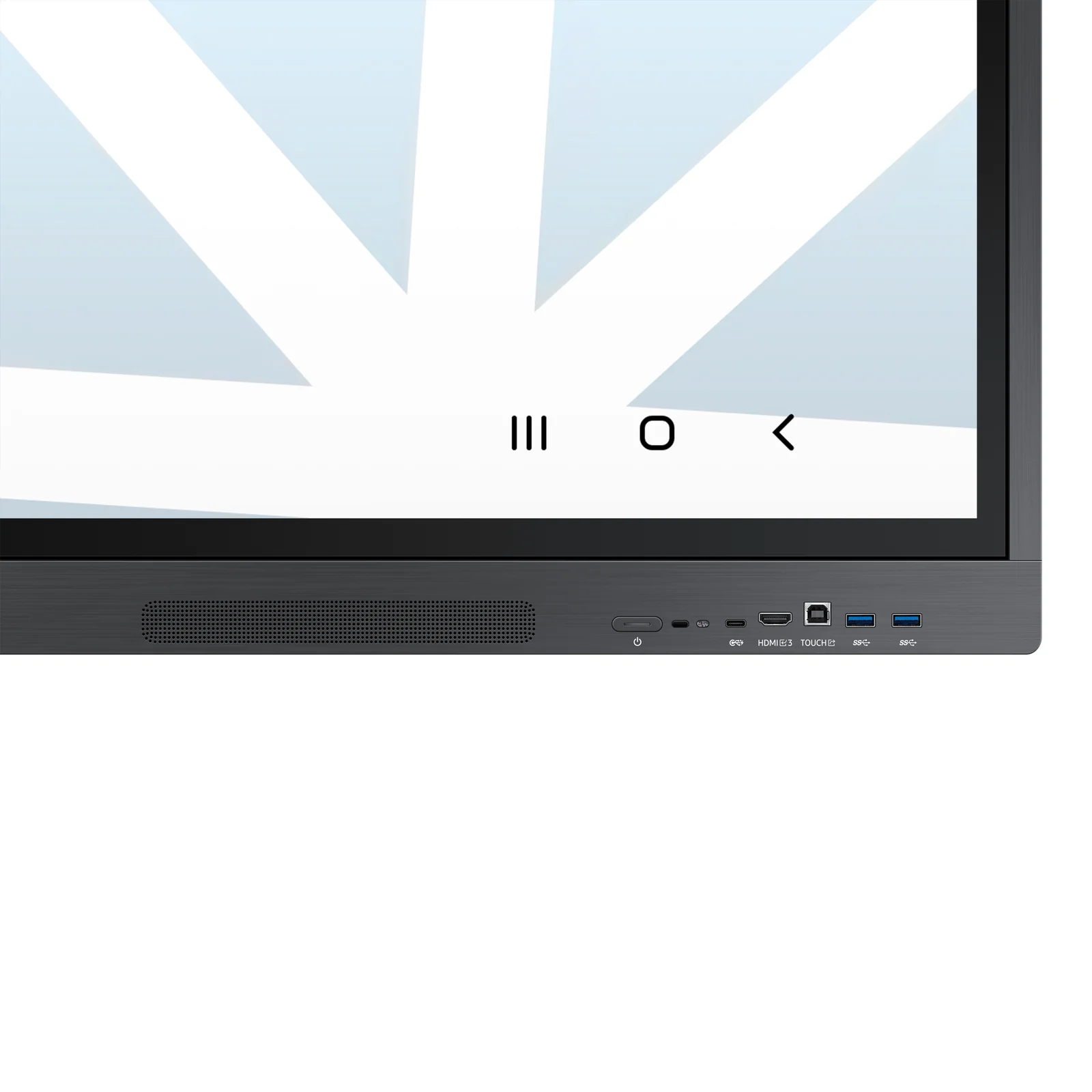 Samsung WA86D tableau blanc interactif 2,18 m (86") 3840 x 2160 pixels Écran tactile Gris