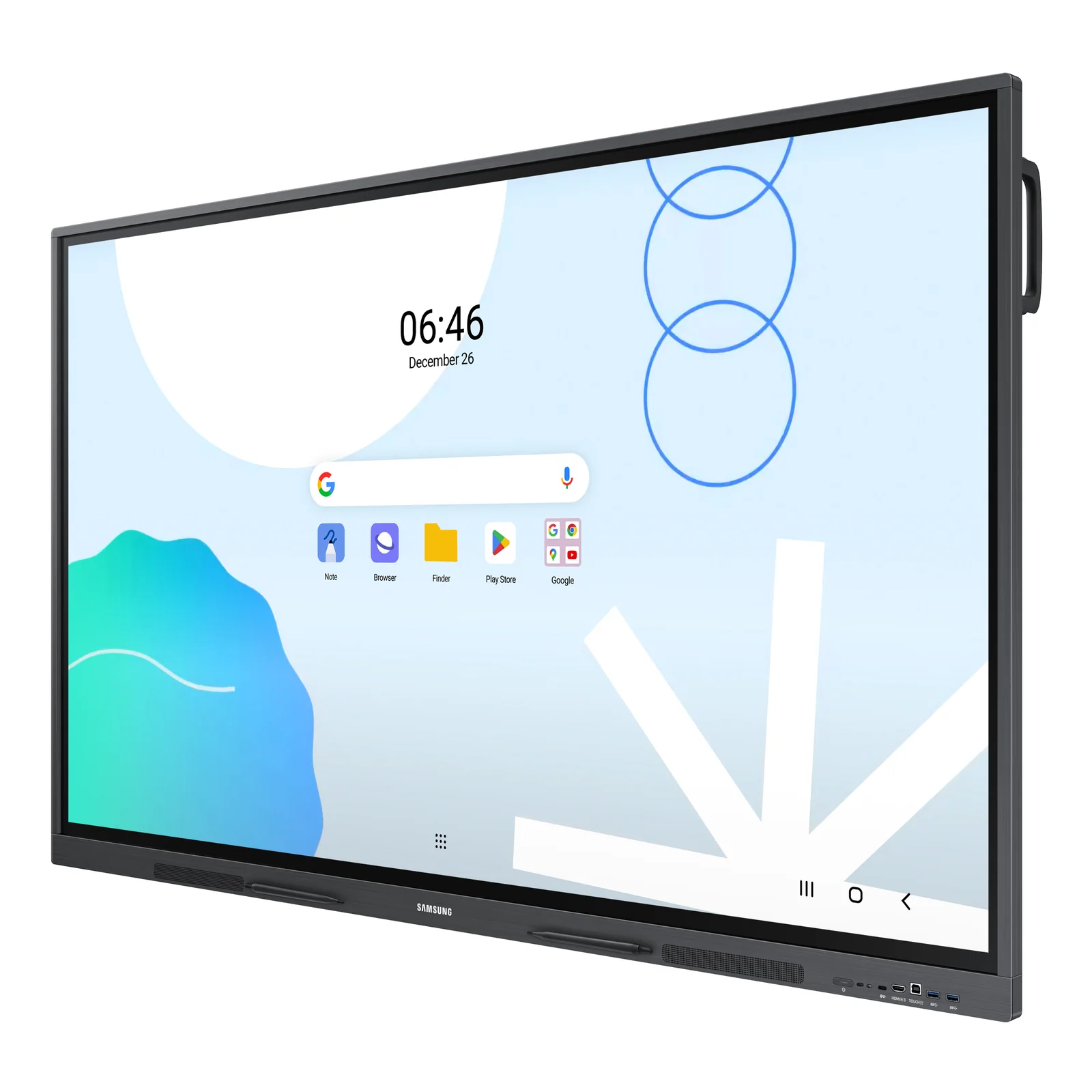 Samsung WA86D tableau blanc interactif 2,18 m (86") 3840 x 2160 pixels Écran tactile Gris