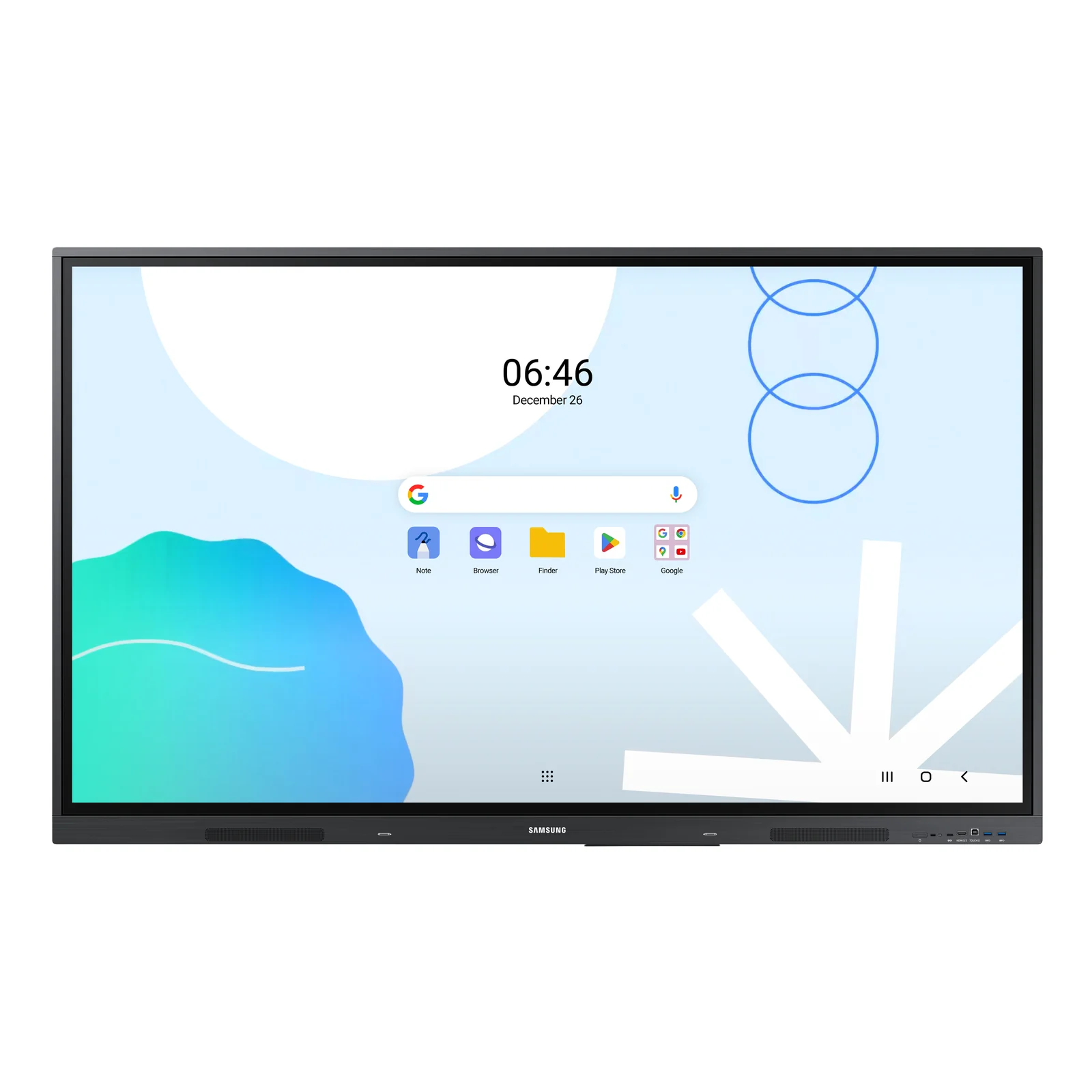 WA86D tableau blanc interactif 2,18 m (86") 3840 x 2160 pixels Écran tactile Gris