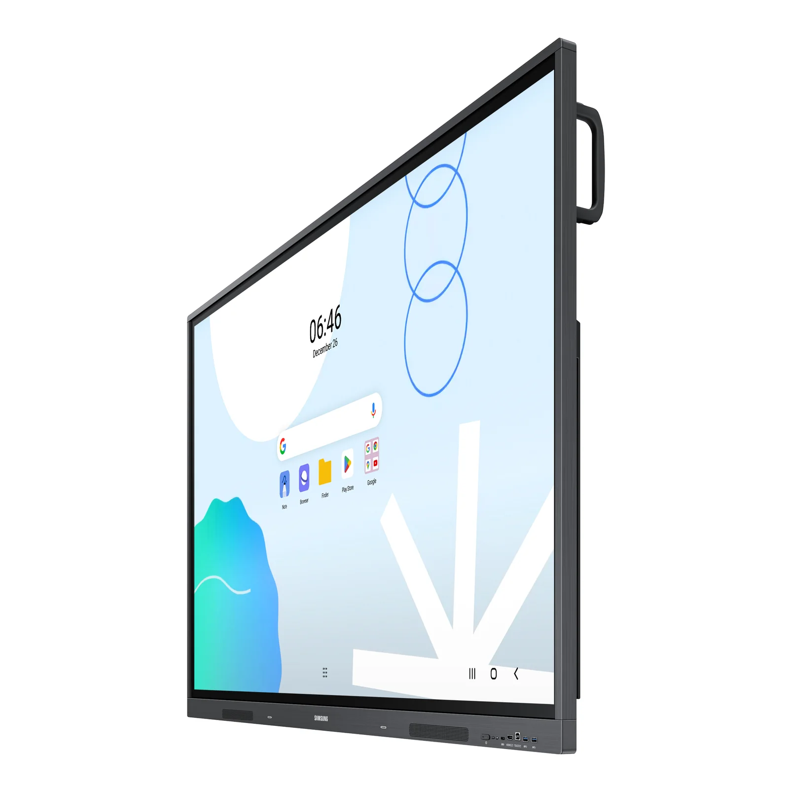 Samsung WA86D tableau blanc interactif 2,18 m (86") 3840 x 2160 pixels Écran tactile Gris