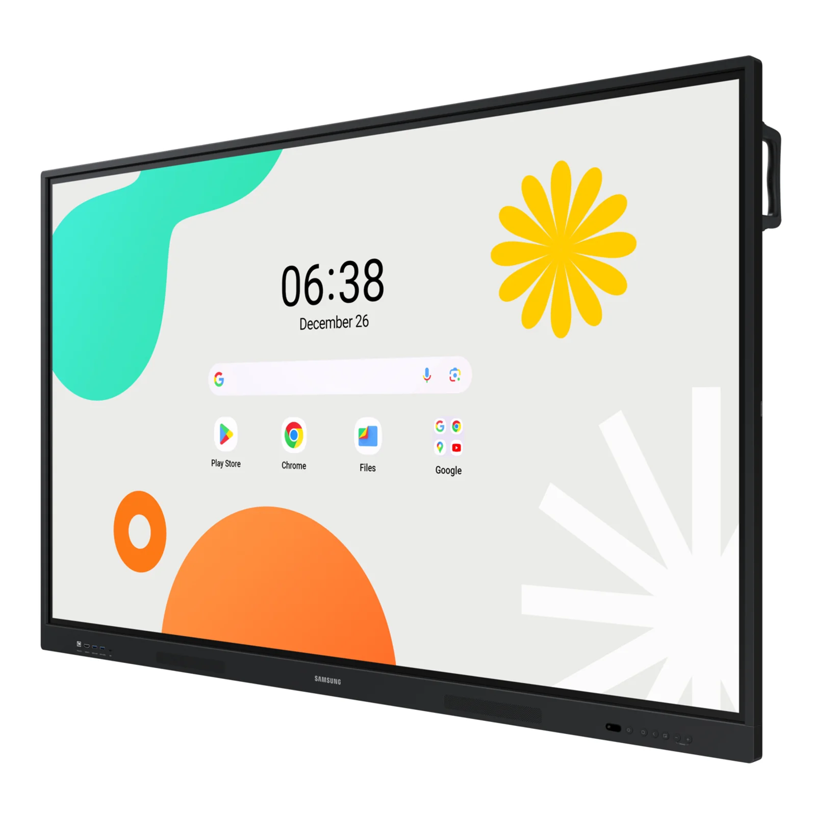 Samsung WA86F tableau blanc interactif 2,18 m (86") 3840 x 2160 pixels Écran tactile Noir