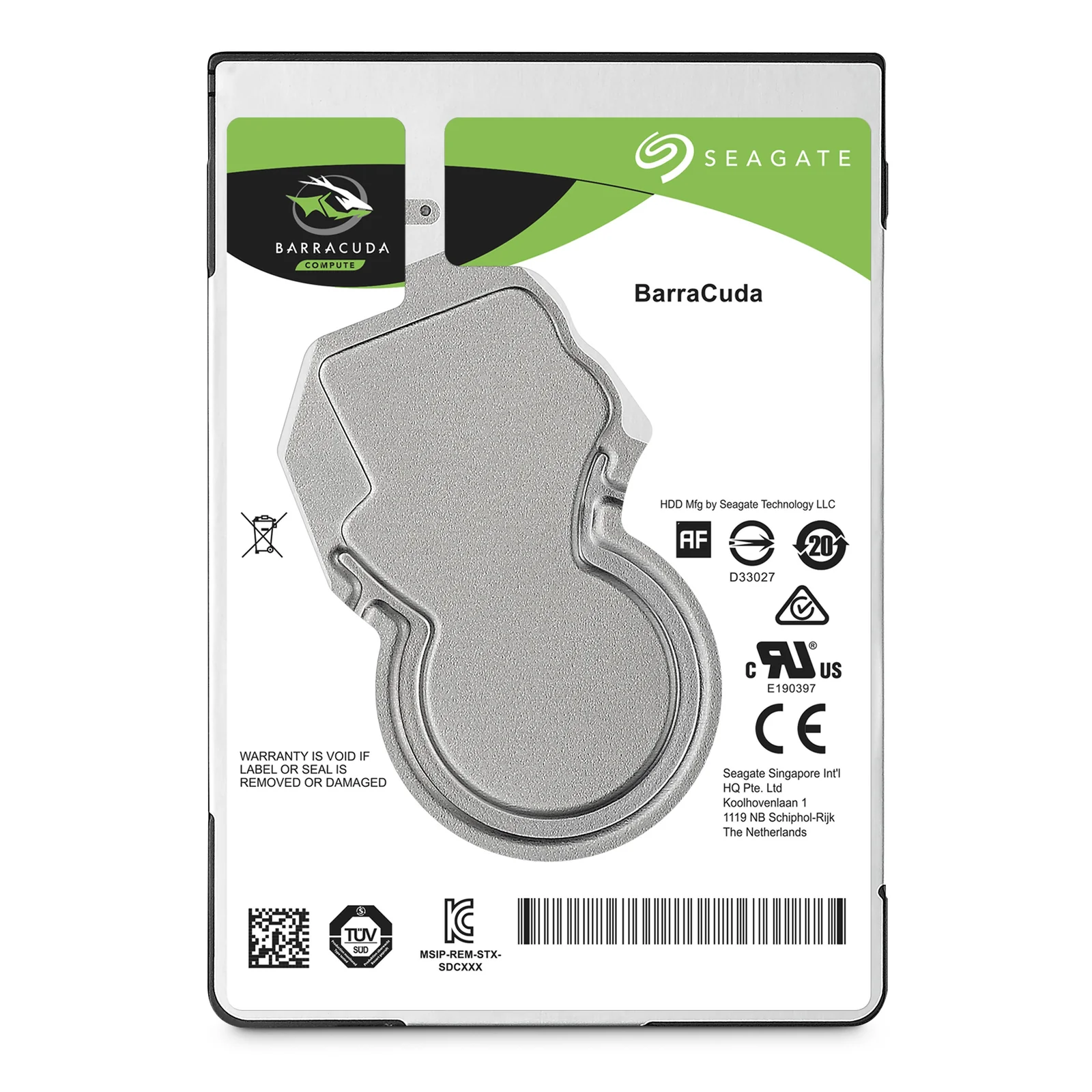 Barracuda ST5000LM000 disque dur 5 To 5400 tr/min 128 Mo 2.5" Série ATA III