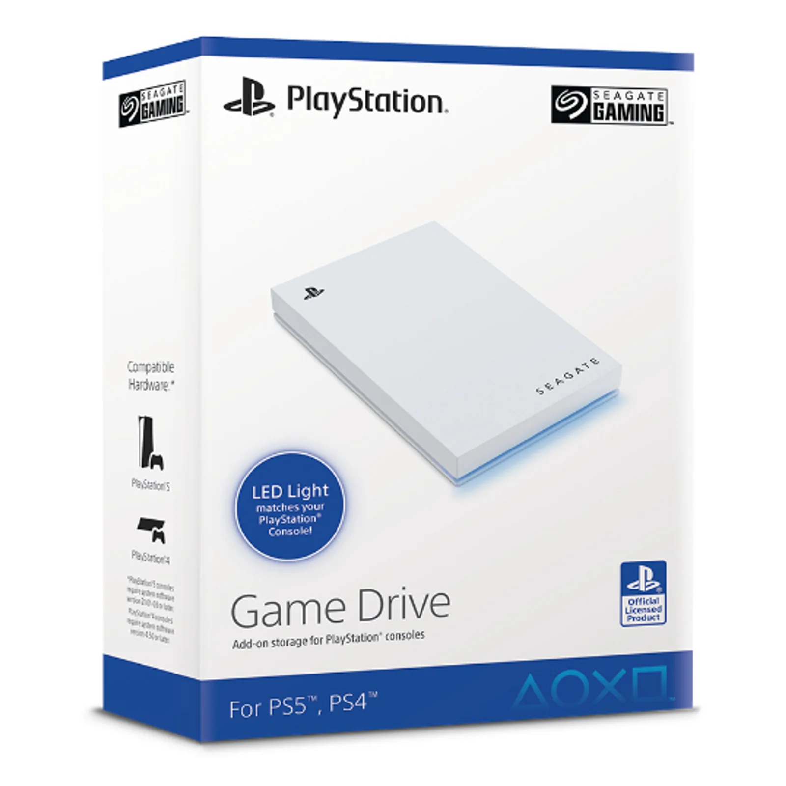 Seagate Game Drive 2 To 3.2 Gen 1 (3.1 Gen 1) Blanc