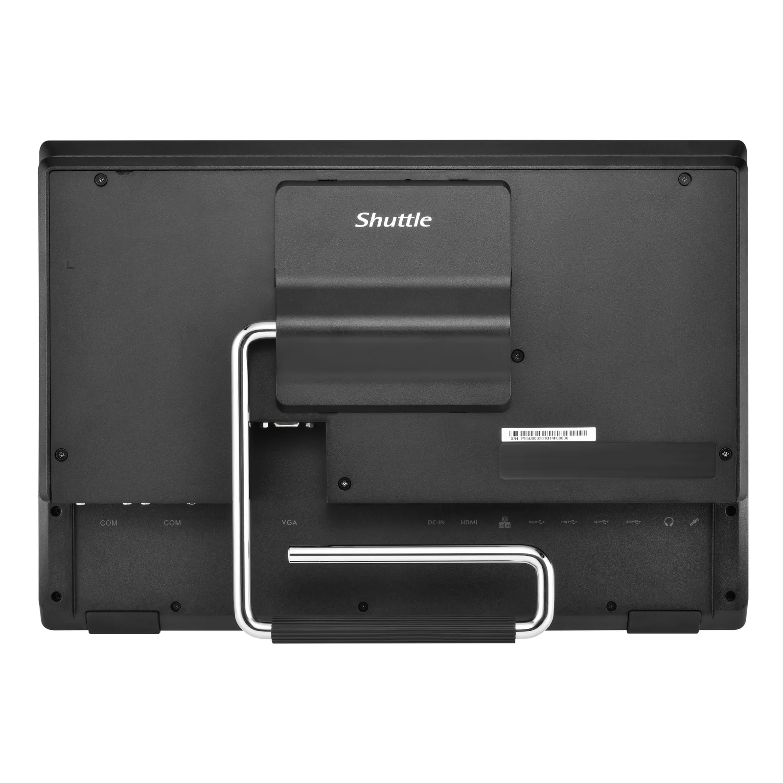 Shuttle All-In-One Barebone P55U3, 15.6" Multi-Touch-Screen, Intel Core i3-1315U ,Wifi, IP54, sans ventilateur, fonctionnement permanent 24h/24 et 7j/7