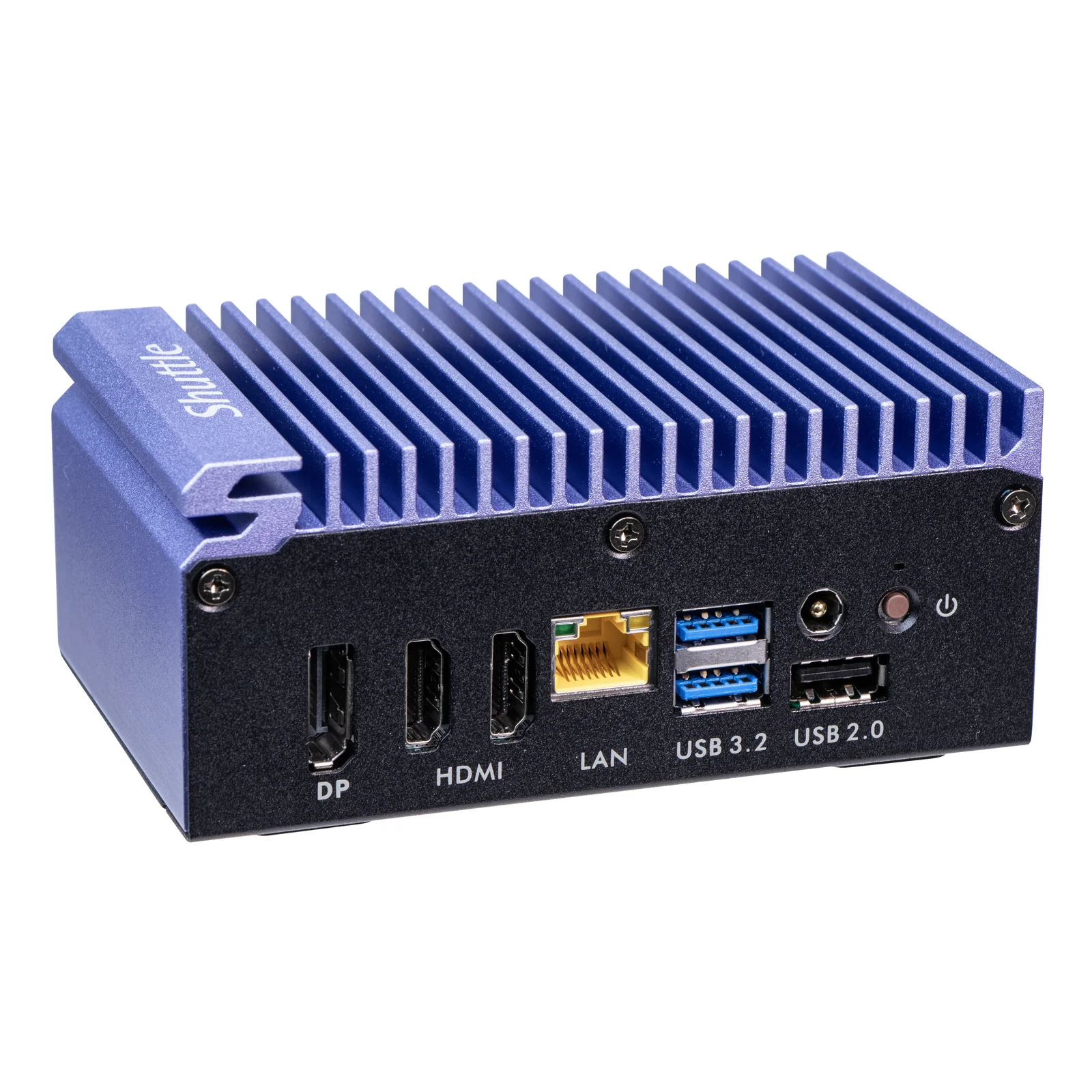 Shuttle Edge PC SPCEL12 , Intel Celeron J6412 , 2x HDMI, 1x DP, 2x 2.5G LAN, 1x DDR4, 1x Micro SD card reader, 1x Nano SIM slot, 3x USB, 2x M.2 (SATA), 12-20V , fonctionnement permanent 24/7, montage VESA