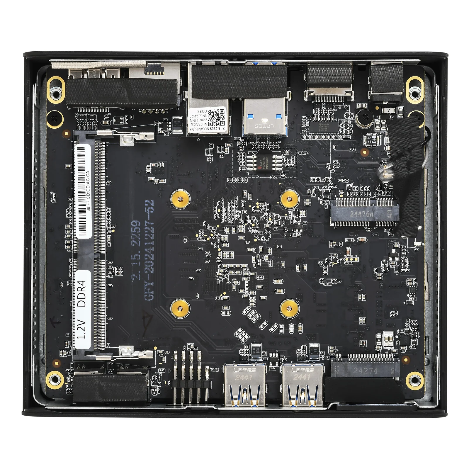 Shuttle Nano-PC NE10N, Intel N100, 1x HDMI, 1x DP, 6x USB, 1x LAN, FANLESS, 24/7, VESA
