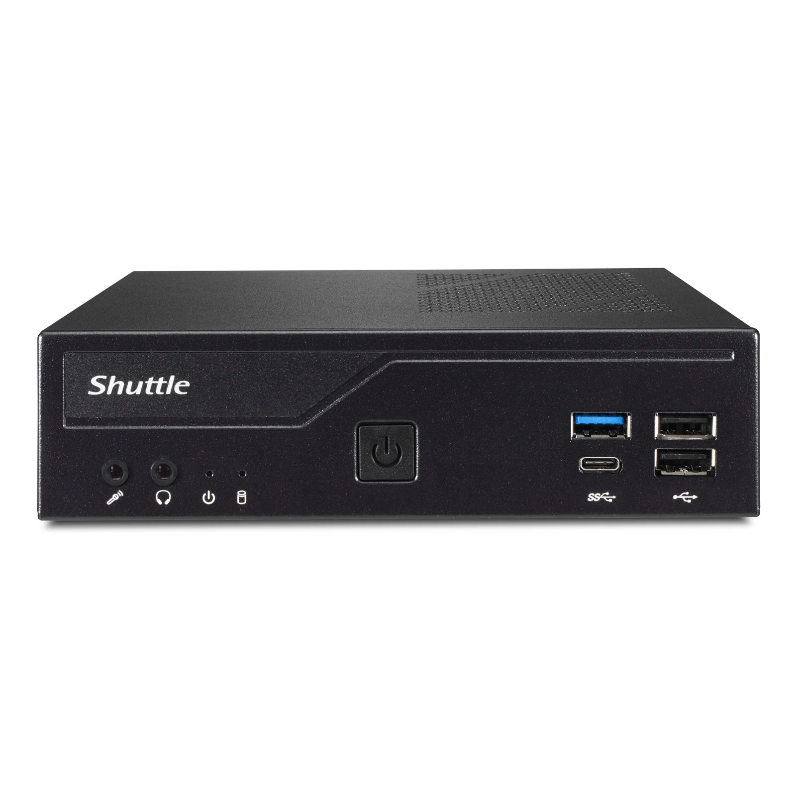 Slim PC DH610, S1700, 1x HDMI, 2x DP, 1x 2.5", 2x M.2, 2x LAN (Intel 1G + 2.5G), 2x COM, fonctionnement permanent 24/7, attaches VESA