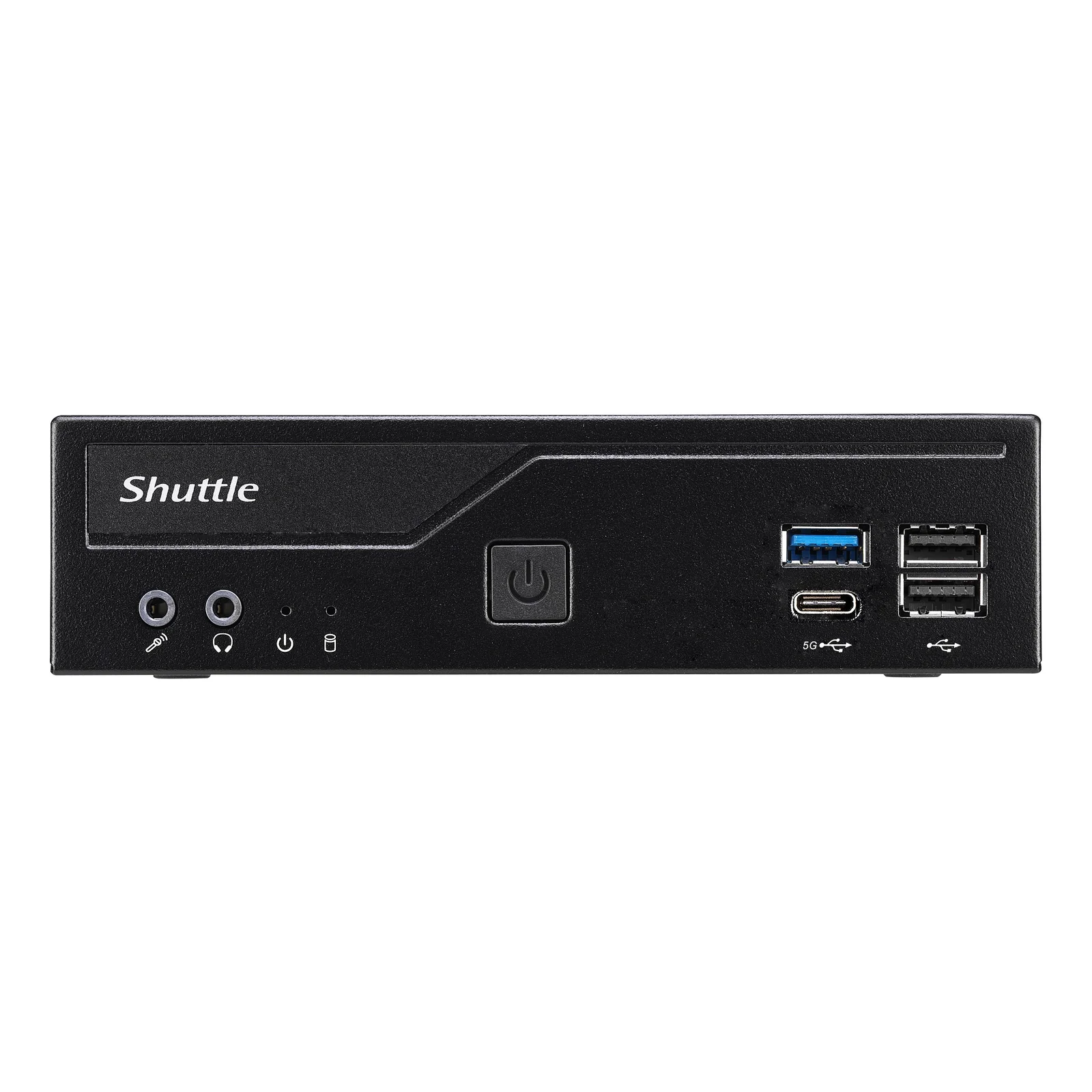 Shuttle XPС slim DH610V2 barebone PC/ poste de travail 1,35L mini PC Noir Intel H610 LGA 1700