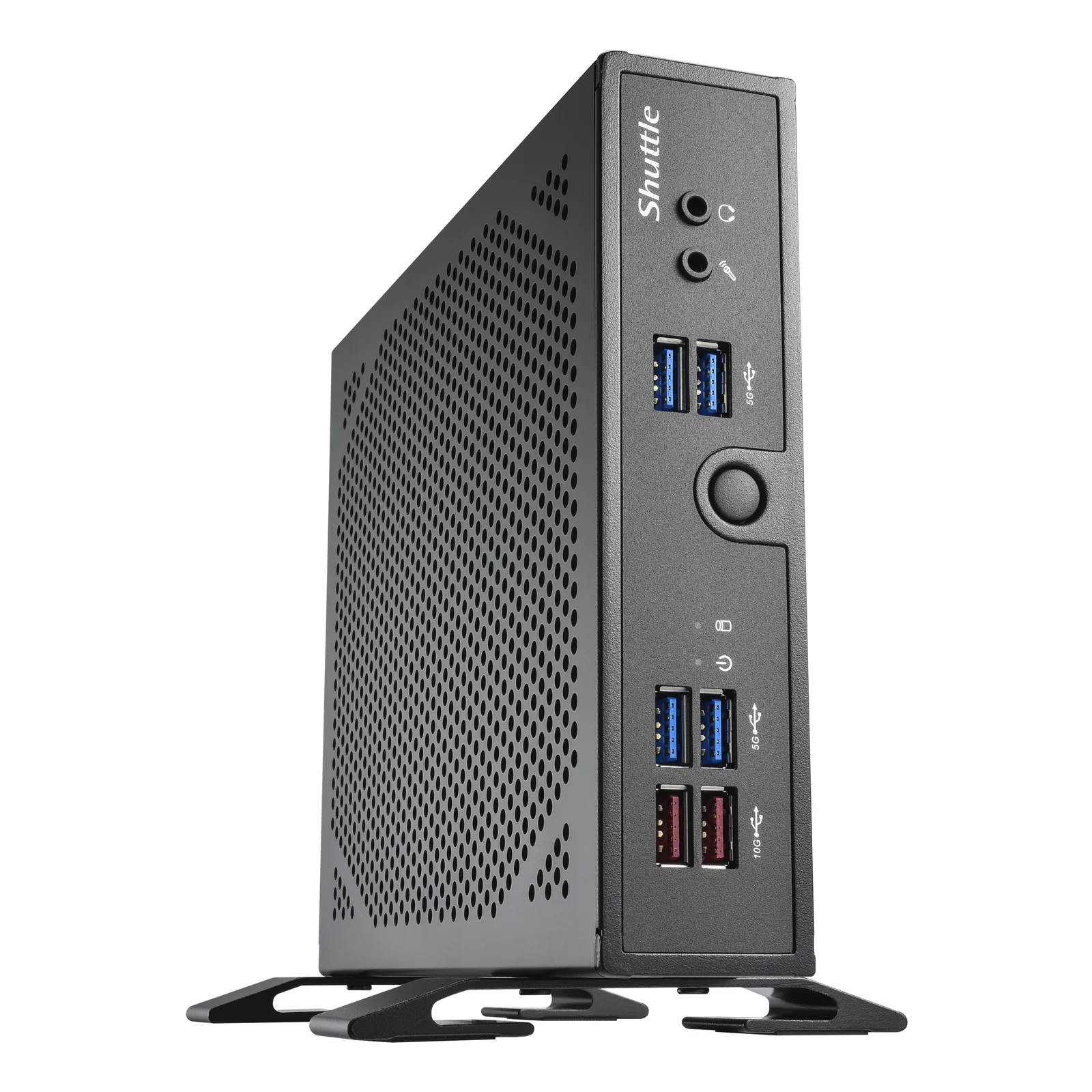 XPC slim Barebone DS50U3, Intel i3-1315U, 2x LAN (1x 2.5Gbit ,1x 1Gbit), 1xCOM,1xHDMI,1xDP, 1x VGA, fanless, fonctionnement permanent 24/7