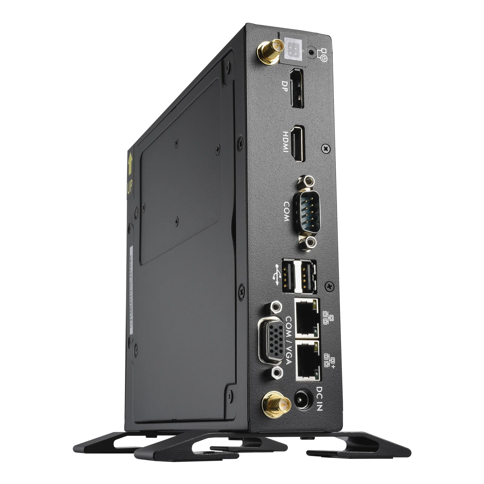 Shuttle XPC slim Barebone DS50U3, Intel i3-1315U, 2x LAN (1x 2.5Gbit ,1x 1Gbit), 1xCOM,1xHDMI,1xDP, 1x VGA, fanless, fonctionnement permanent 24/7