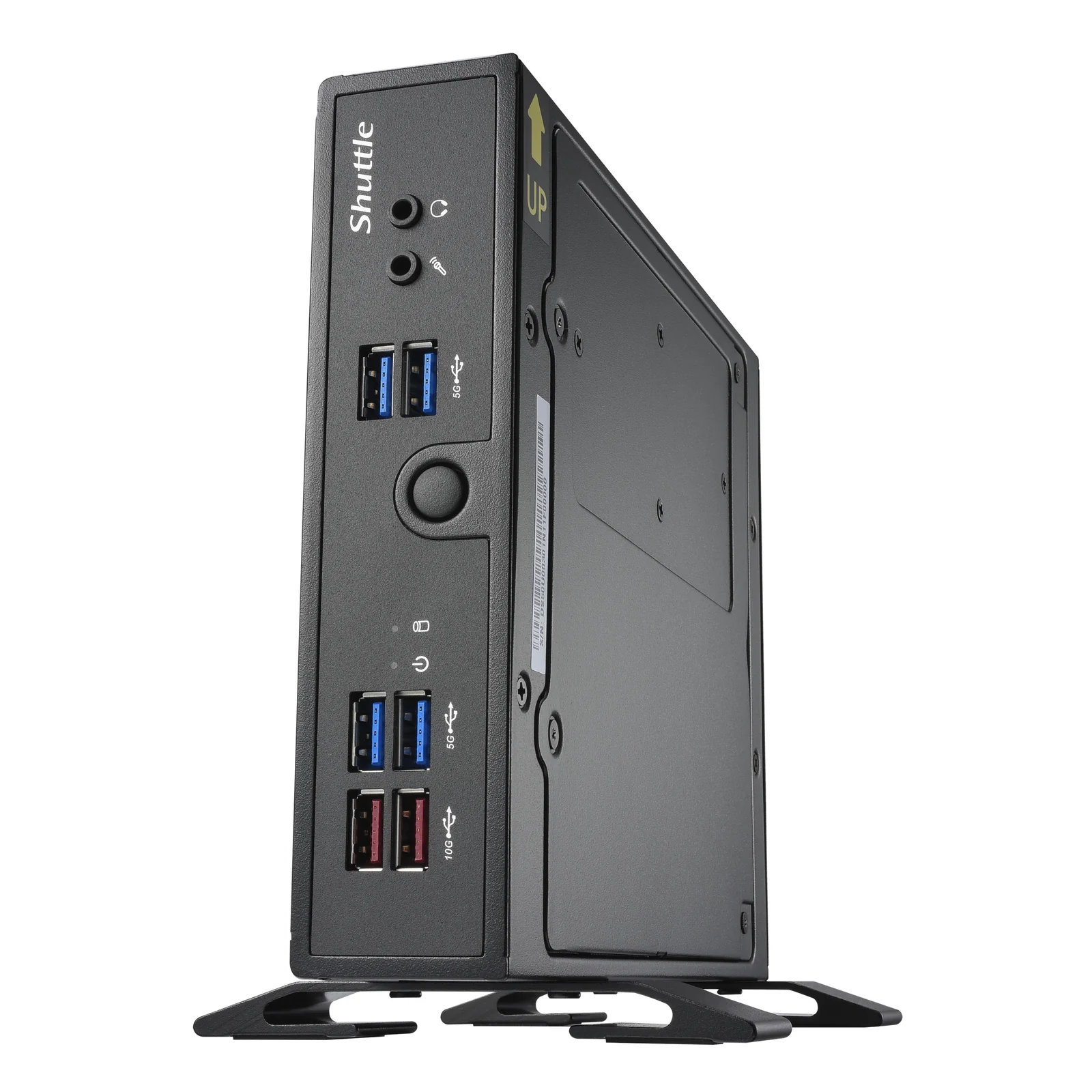 Shuttle XPC slim Barebone DS50U7, i7-1355U, 2x LAN (1x 2.5Gbit ,1x 1Gbit), 1xCOM,1xHDMI,1xDP, 1x VGA, fanless, fonctionnement permanent 24/7