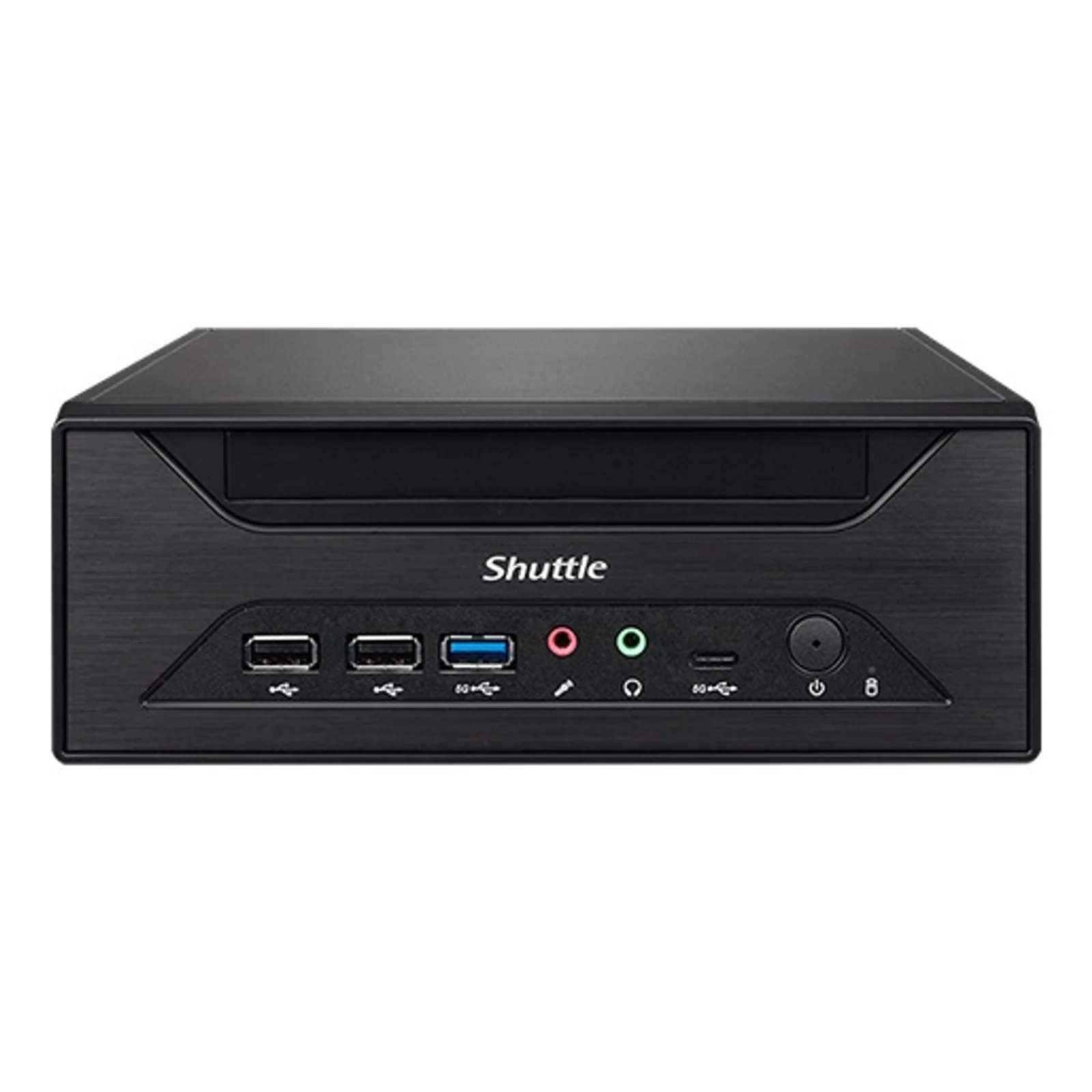 XPC slim Barebone XH610 - S1700, Intel H610, 1xDP, 1xHDMI, 1x VGA, 2x COM (RS232), 2x LAN (2.5G and 1G), 1x slim 5.25", 2x 3.5", 2x M.2, fonctionnement permanent 24/7