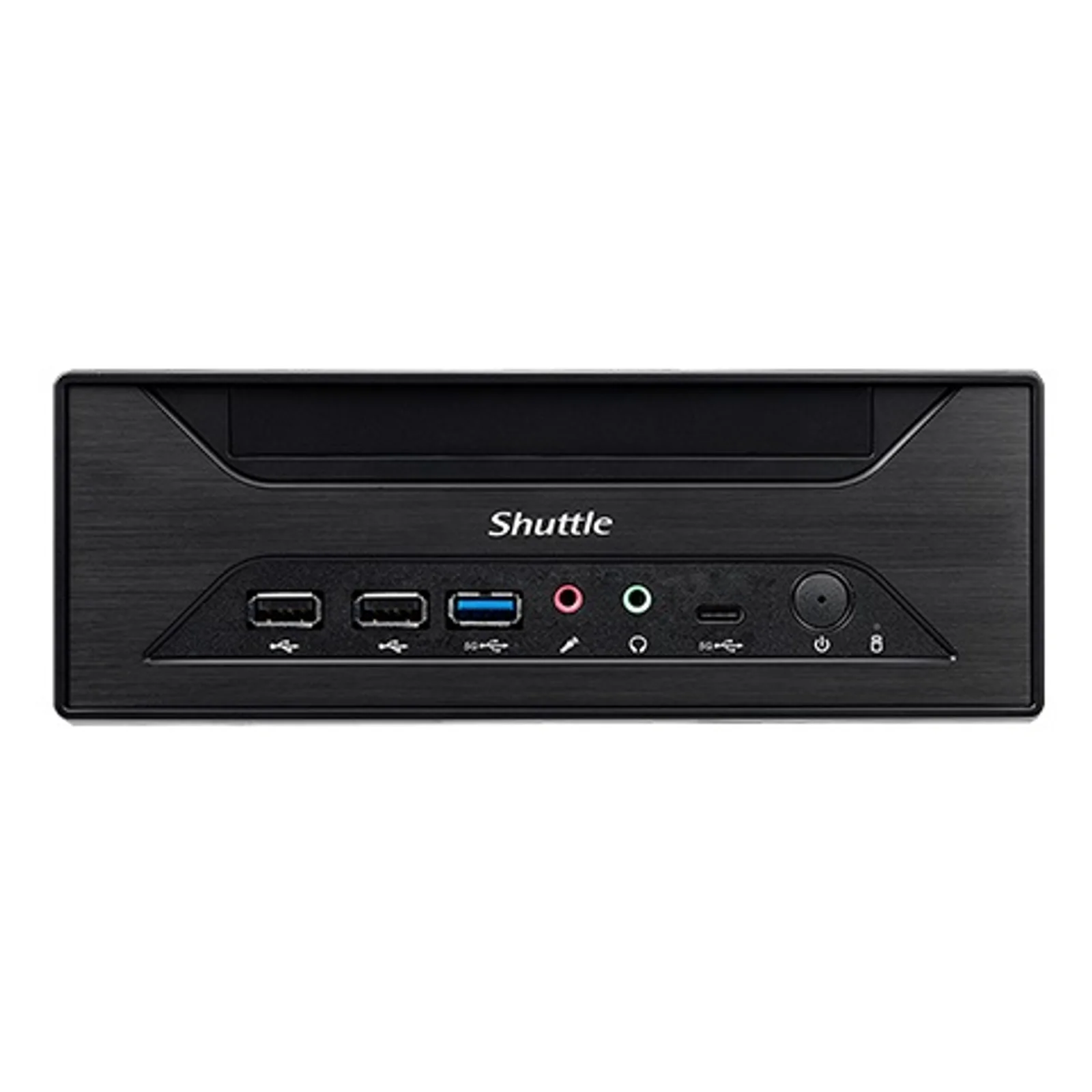 Shuttle XPC slim Barebone XH610 - S1700, Intel H610, 1xDP, 1xHDMI, 1x VGA, 2x COM (RS232), 2x LAN (2.5G and 1G), 1x slim 5.25", 2x 3.5", 2x M.2, fonctionnement permanent 24/7