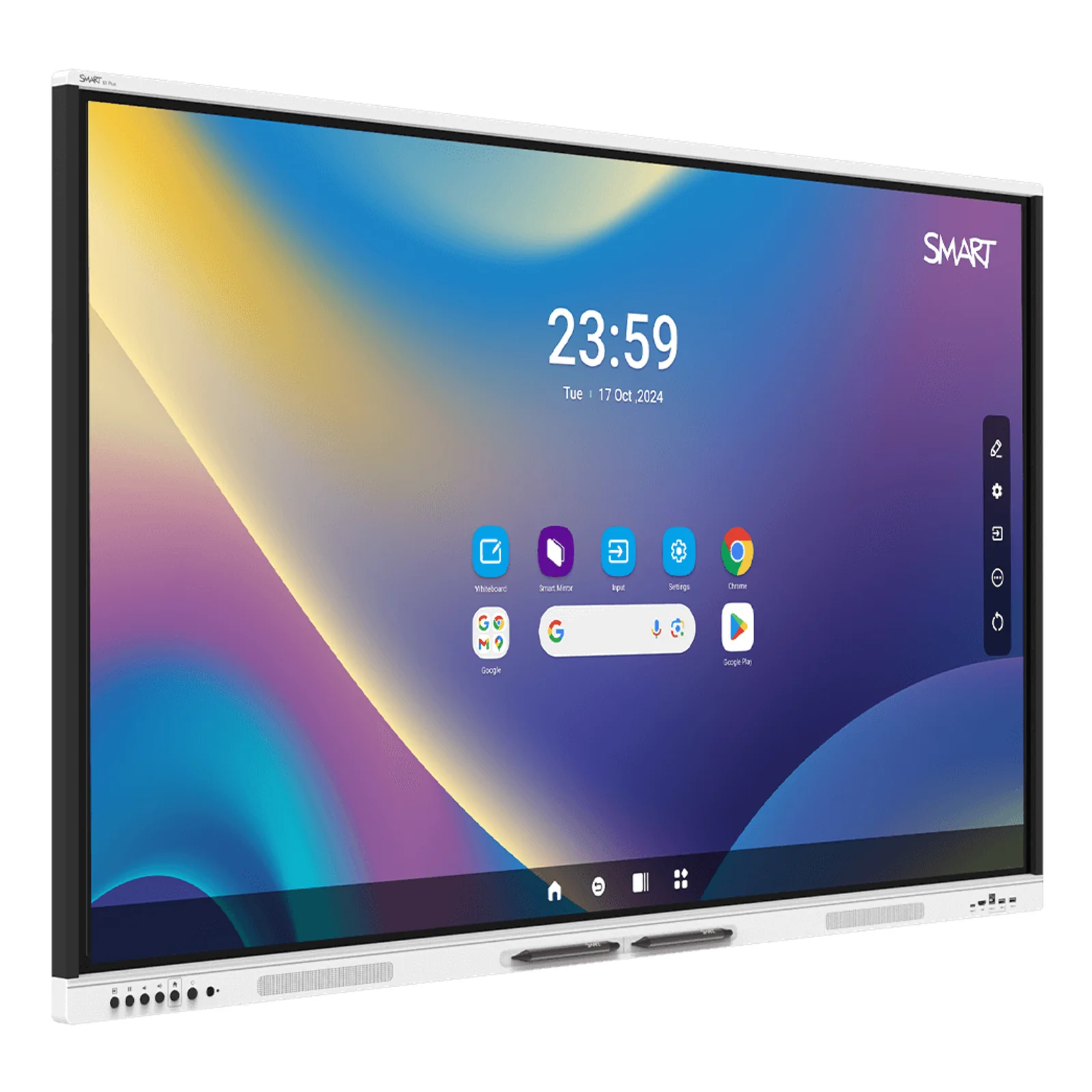 GX Plus tableau blanc interactif 190,5 cm (75") 3840 x 2160 pixels Écran tactile Gris HDMI