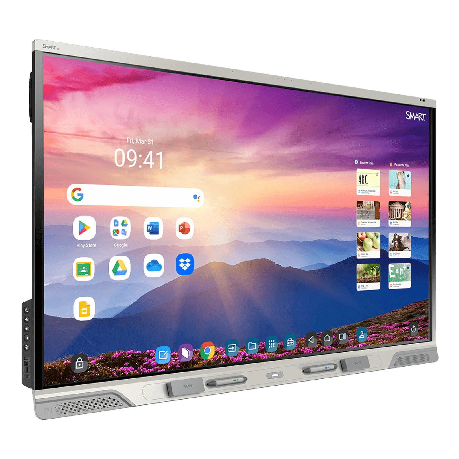 SMART Technologies RX286 tableau blanc interactif 2,18 m (86") 3840 x 2160 pixels Écran tactile USB / Bluetooth