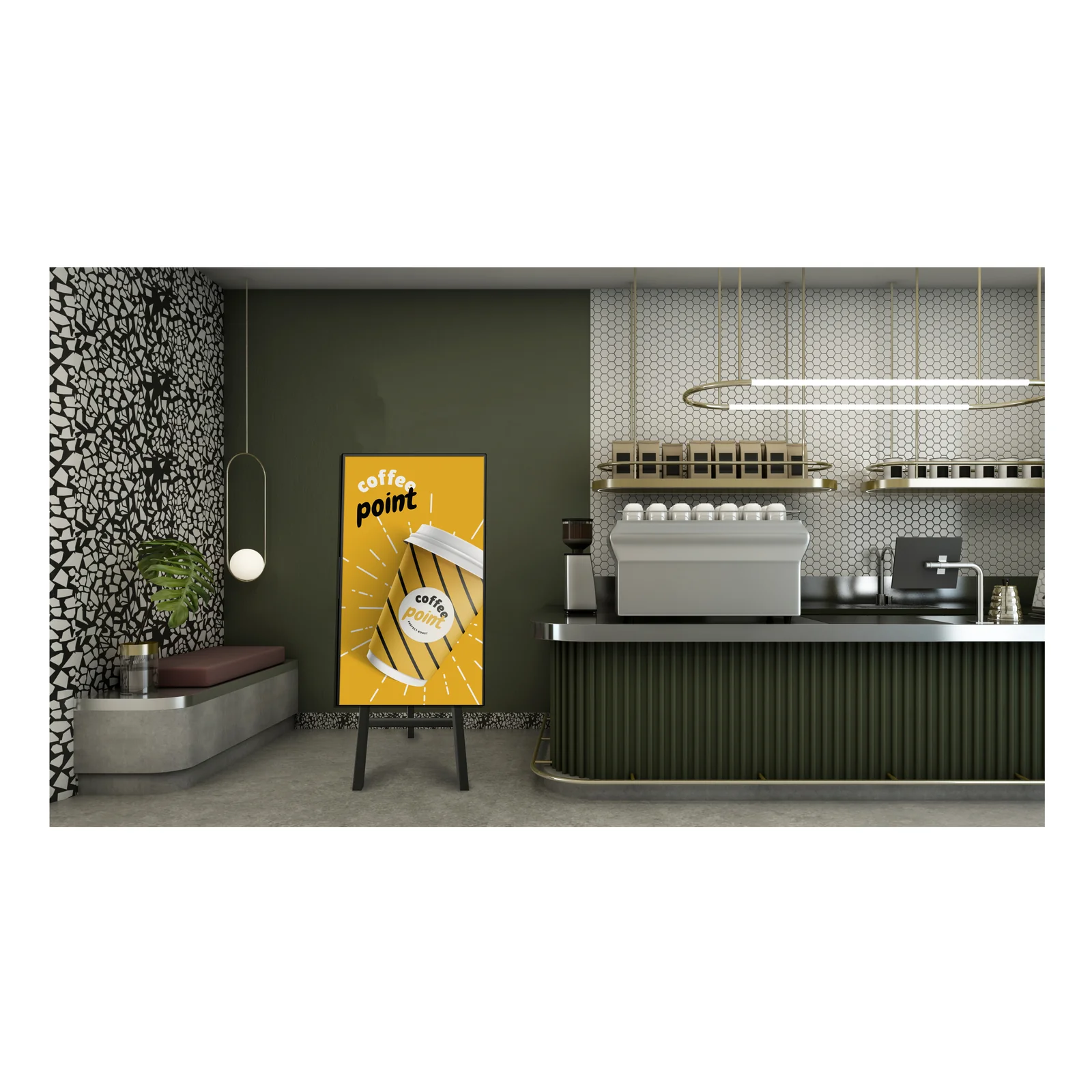 Sony FW-55EZ20L Écran d'affichage dynamique Écran plat de signalisation numérique 139,7 cm (55") LED Wifi 350 cd/m² 4K Ultra HD Noir Android 16/7