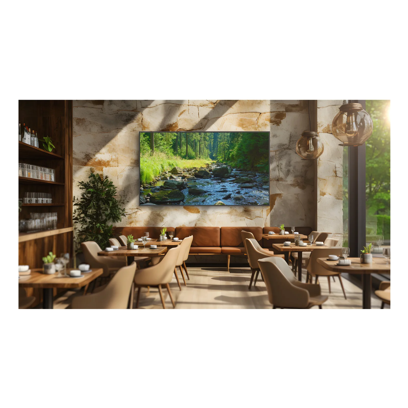 Sony FW-98BZ53L Écran d'affichage dynamique Écran plat de signalisation numérique 2,49 m (98") LED Wifi 780 cd/m² 4K Ultra HD Noir Android 24/7