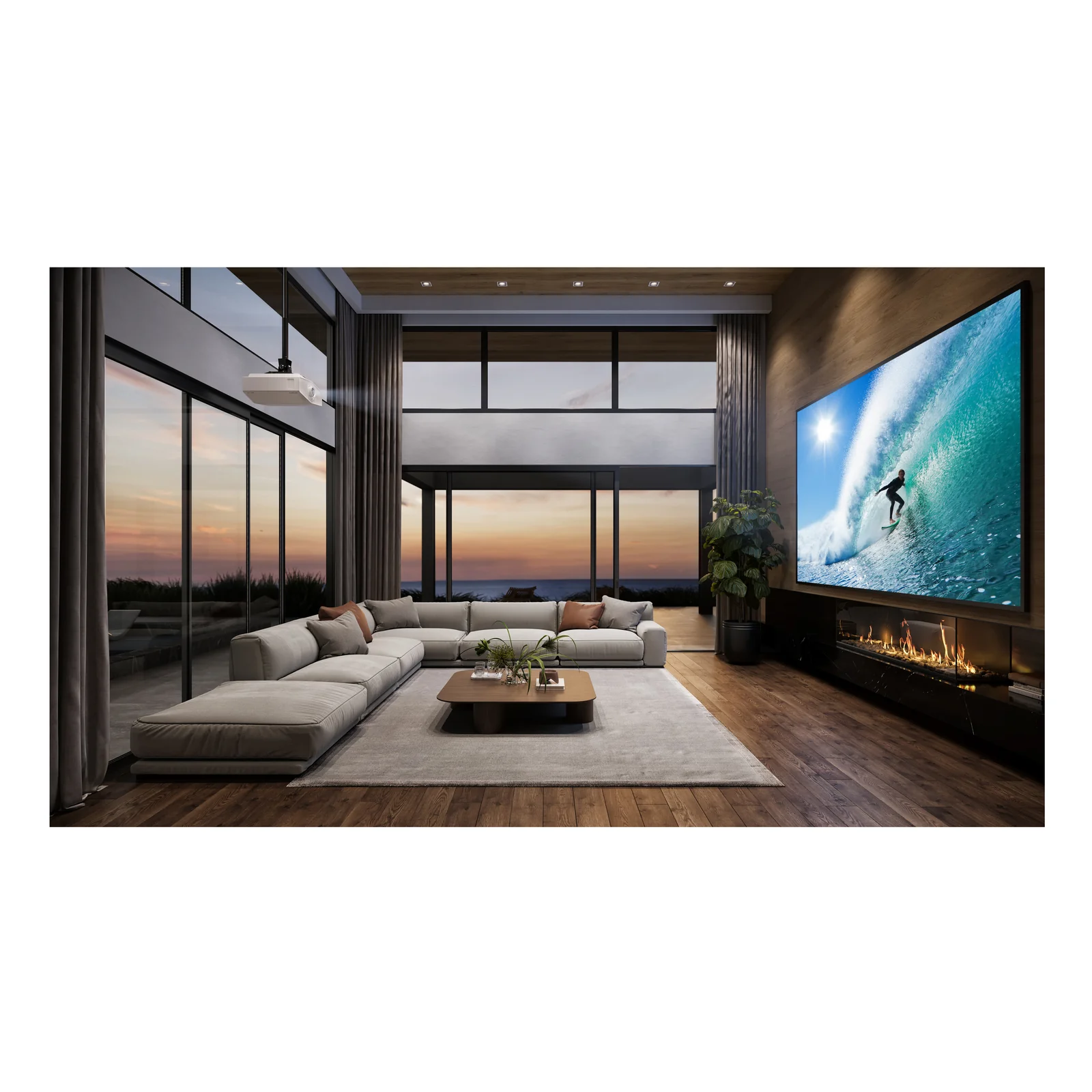 Sony VPL-XW6100 Projecteur à focale standard 2700 ANSI lumens SXRD UHD 4K (3840x2160) Blanc