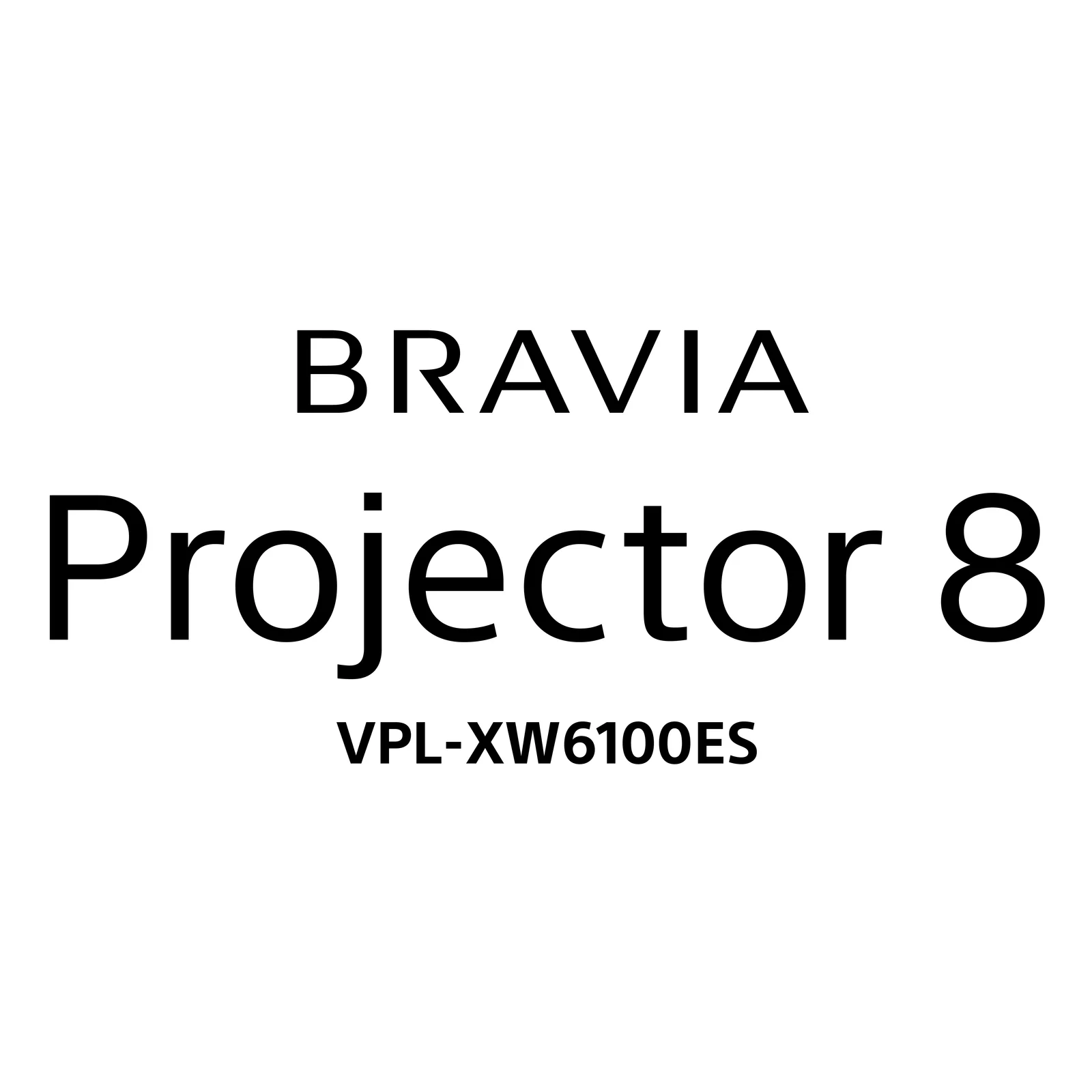 Sony VPL-XW6100 Projecteur à focale standard 2700 ANSI lumens SXRD UHD 4K (3840x2160) Noir