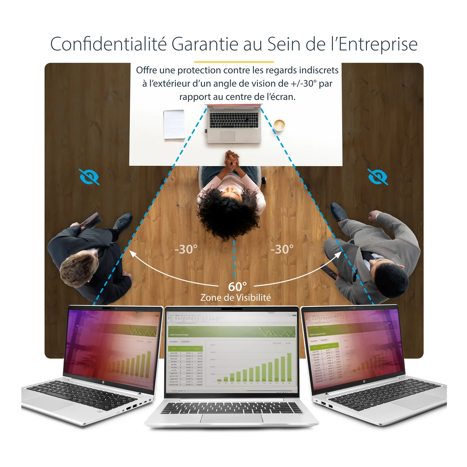 StarTech.com 14G-PRIVACY-SCREEN filtre anti-reflets pour écran et filtre de confidentialité 35,6 cm (14") Ordinateur portable Filtre de confidentialité sans bords pour ordinateur