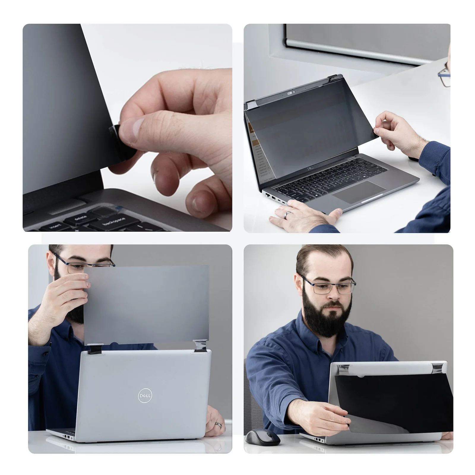 StarTech.com 16L6B-PRIVACY-SCREEN filtre anti-reflets pour écran et filtre de confidentialité 40,6 cm (16") Ordinateur portable Filtre de confidentialité sans bords pour ordinateur