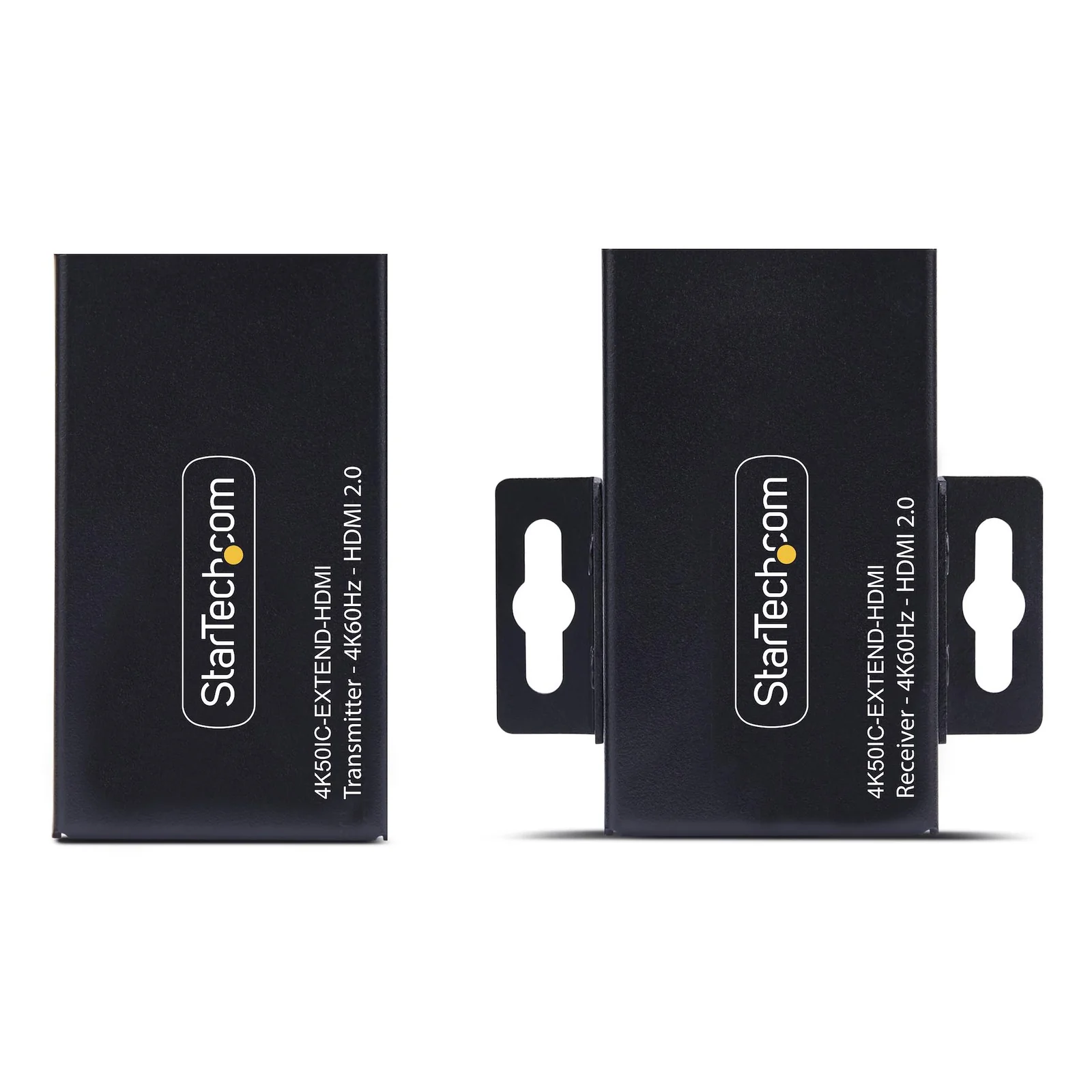 StarTech.com 4K50IC-EXTEND-HDMI extension audio/video Émetteur et récepteur AV Noir