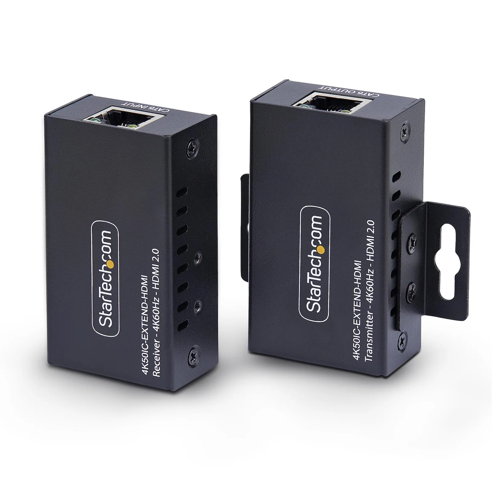 StarTech.com 4K50IC-EXTEND-HDMI extension audio/video Émetteur et récepteur AV Noir
