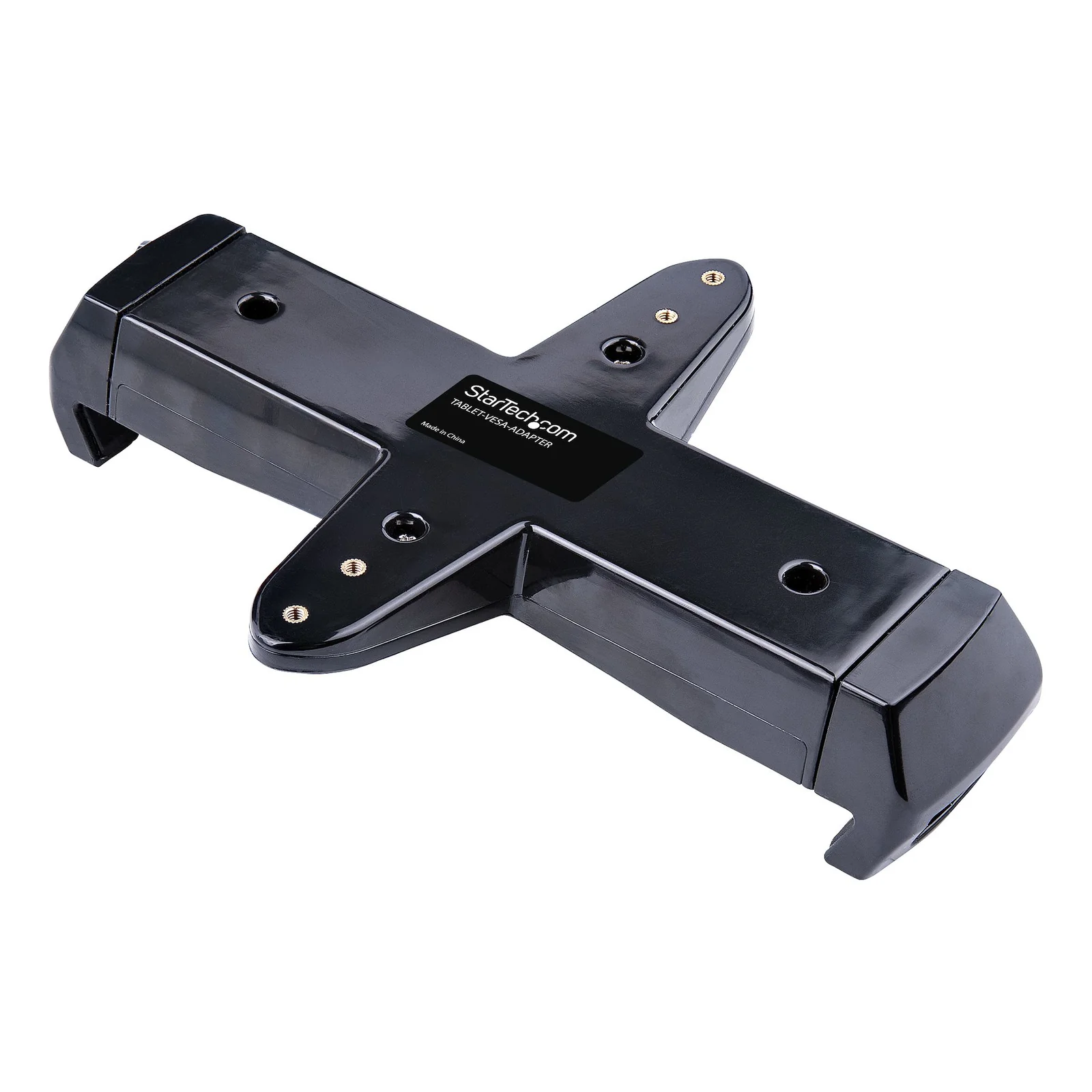 StarTech.com Adaptateur de Montage VESA pour Tablettes de 7,9 à 12,5" - Jusqu'à 2kg - Support Tablette Antivol Motif VESA 75x75/100x100 - Pince de Montage VESA - Socle/Fixation pour Tablette Sécurisé, Noir