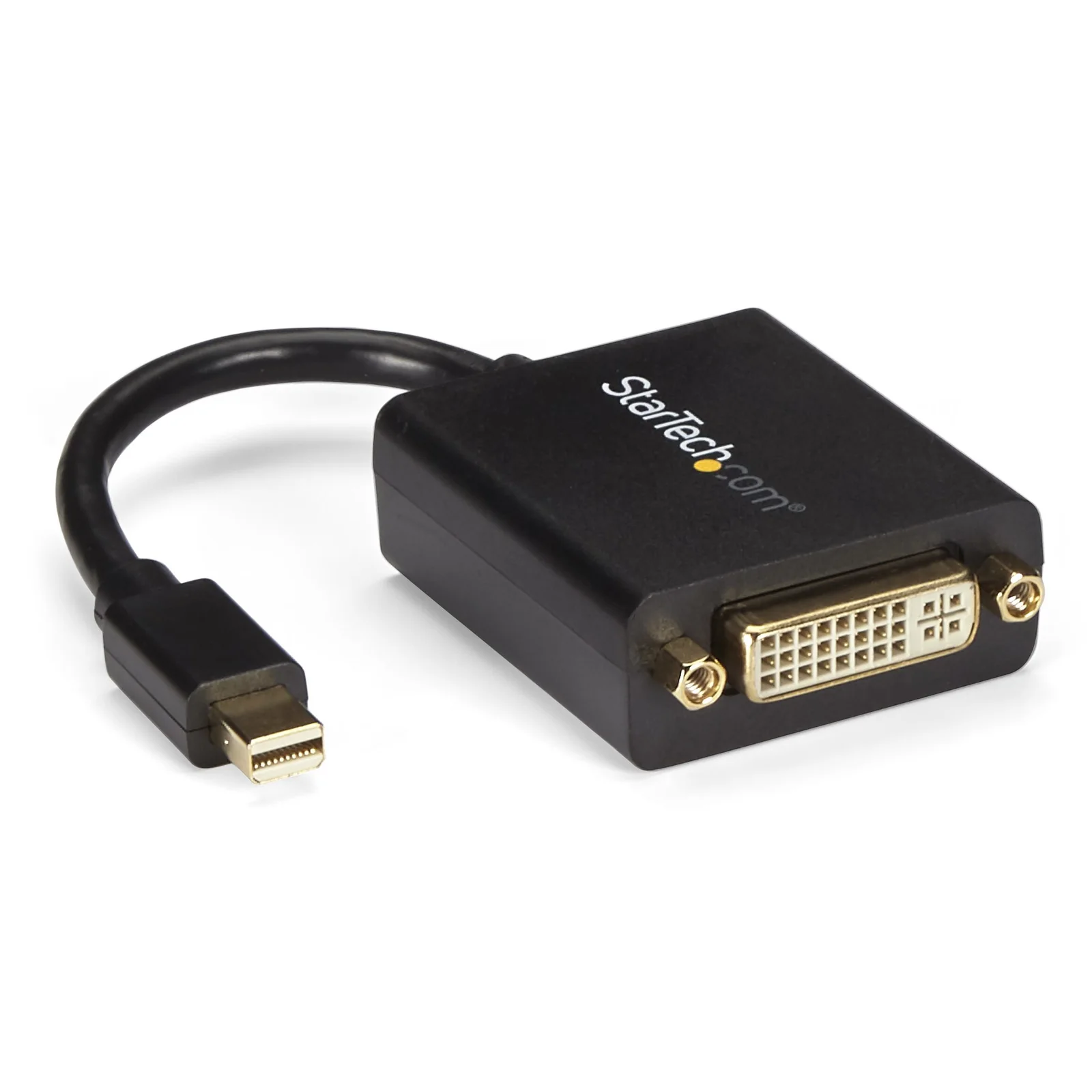 Adaptateur Mini DisplayPort vers DVI - Convertisseur Mini DP à DVI-D - Vidéo 1080p - Certifié VESA - mDP ou TB 1/2 Mac/PC vers moniteur DVI - Câble mDP 1.2 vers DVI Single-Link