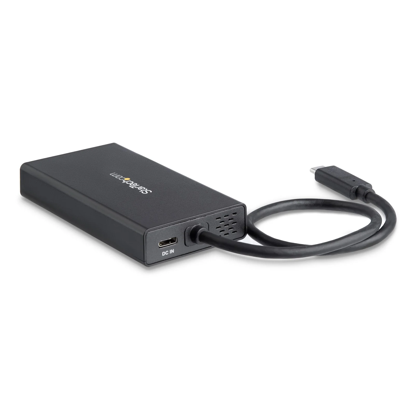 StarTech.com Adaptateur Multiport USB-C - Mini Station d'Accueil USB-C avec 4K HDMI - 60W Power Delivery Pass-Through, GbE, 2x USB-A 3.0 Hub - Mini Dock USB Type-C pour Ordinateur Portable