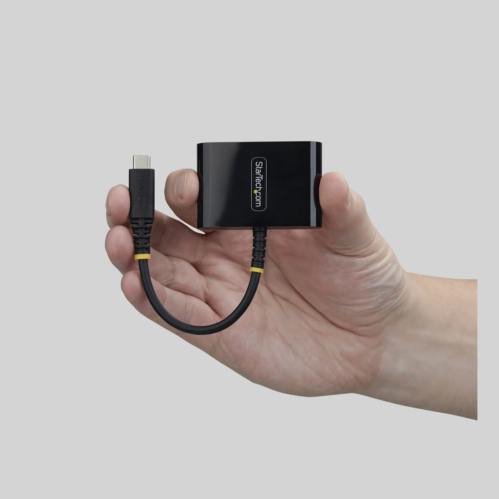 StarTech.com Adaptateur Multiport USB-C vers HDMI avec Charge PD 140W, HDMI 4K 60Hz, Hub USB 5 Gbps, Mini Dock pour MacBook / Dell / Thinkpad / HP / iPad / Tablettes