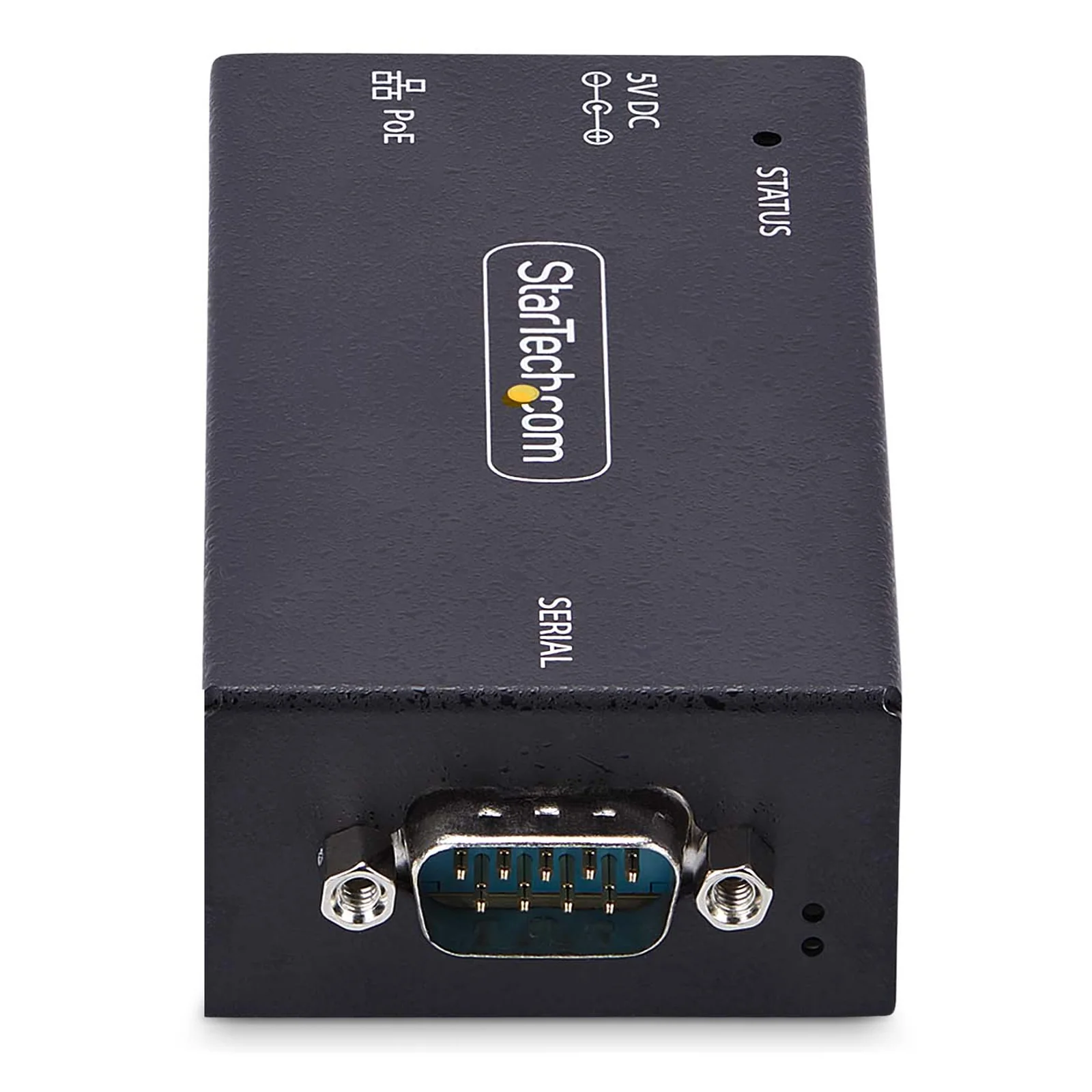 StarTech.com Adaptateur Série vers Ethernet à 1 Port, Serveur de Périphérique Série IP 802.3af PoE pour Périphériques RS232 Distants, Montage Mural/sur Rail DIN, Convertisseur Série RJ45 vers DB9, Conforme TAA