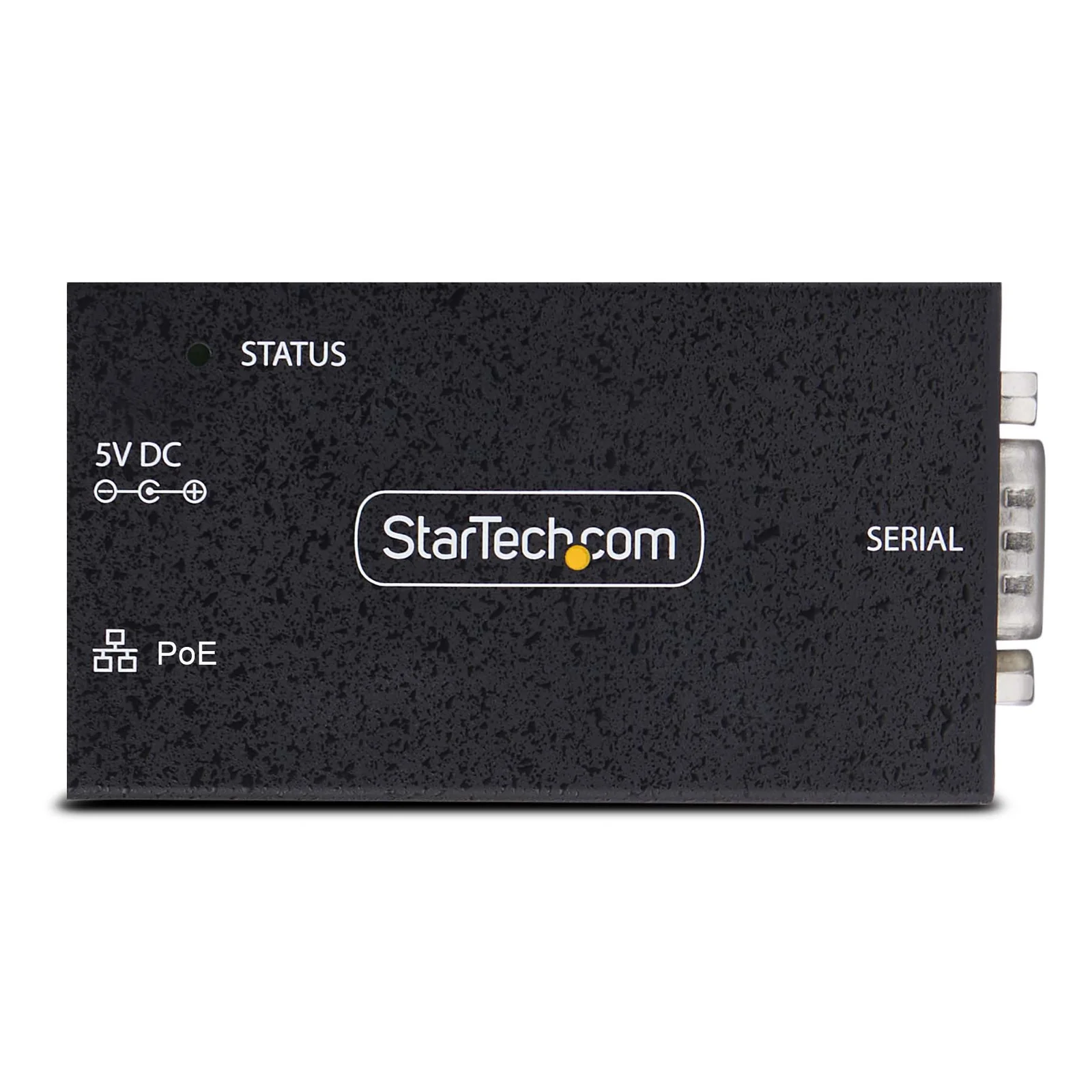 StarTech.com Adaptateur Série vers Ethernet à 1 Port, Serveur de Périphérique Série IP 802.3af PoE pour Périphériques RS232 Distants, Montage Mural/sur Rail DIN, Convertisseur Série RJ45 vers DB9, Conforme TAA