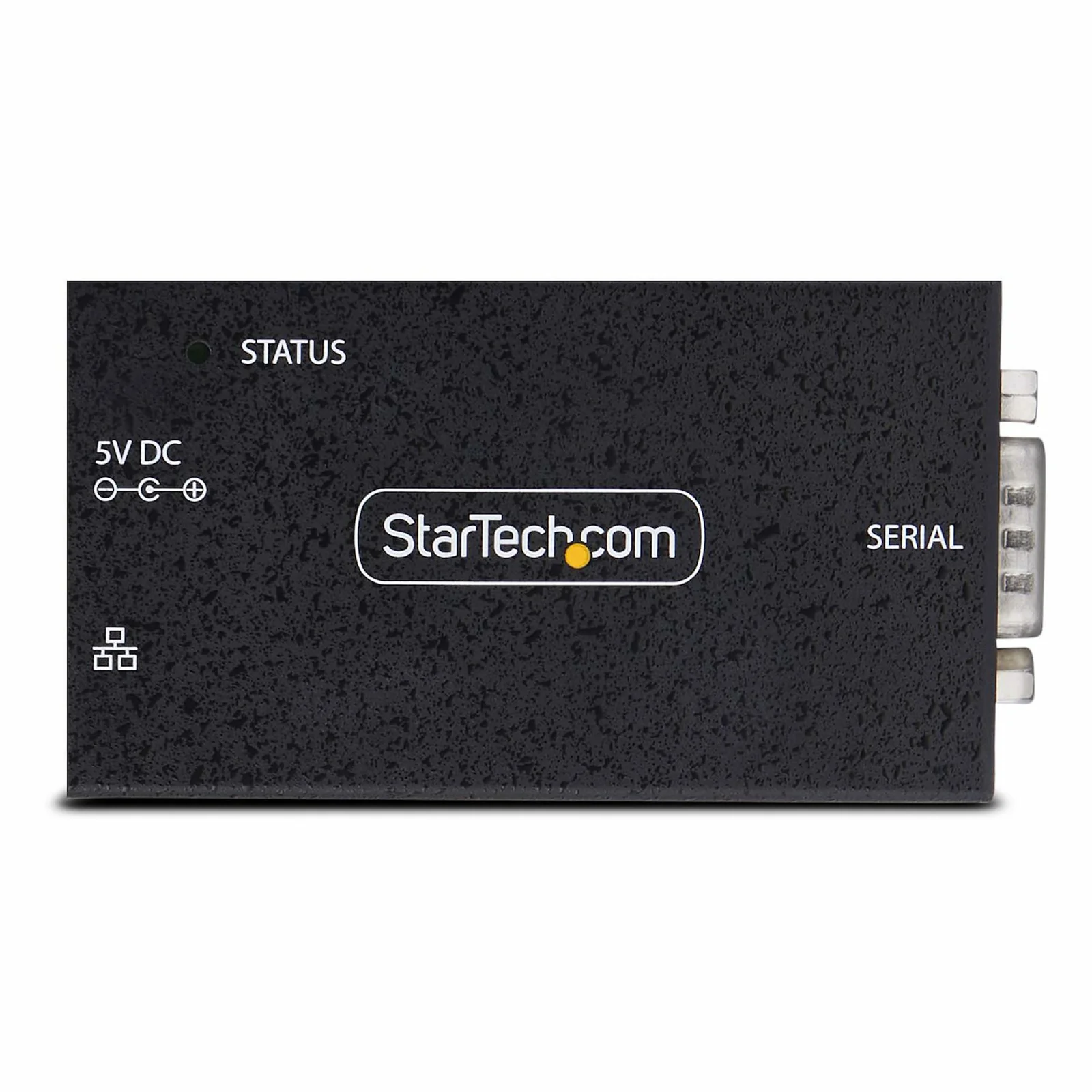 StarTech.com Adaptateur Série vers Ethernet à 1 Port, Serveur de Périphériques Série IP pour Périphériques RS232 Distants, Montage Mural/sur Rail DIN, Boîtier Métallique, Convertisseur Série RJ45 LAN vers DB9, TAA
