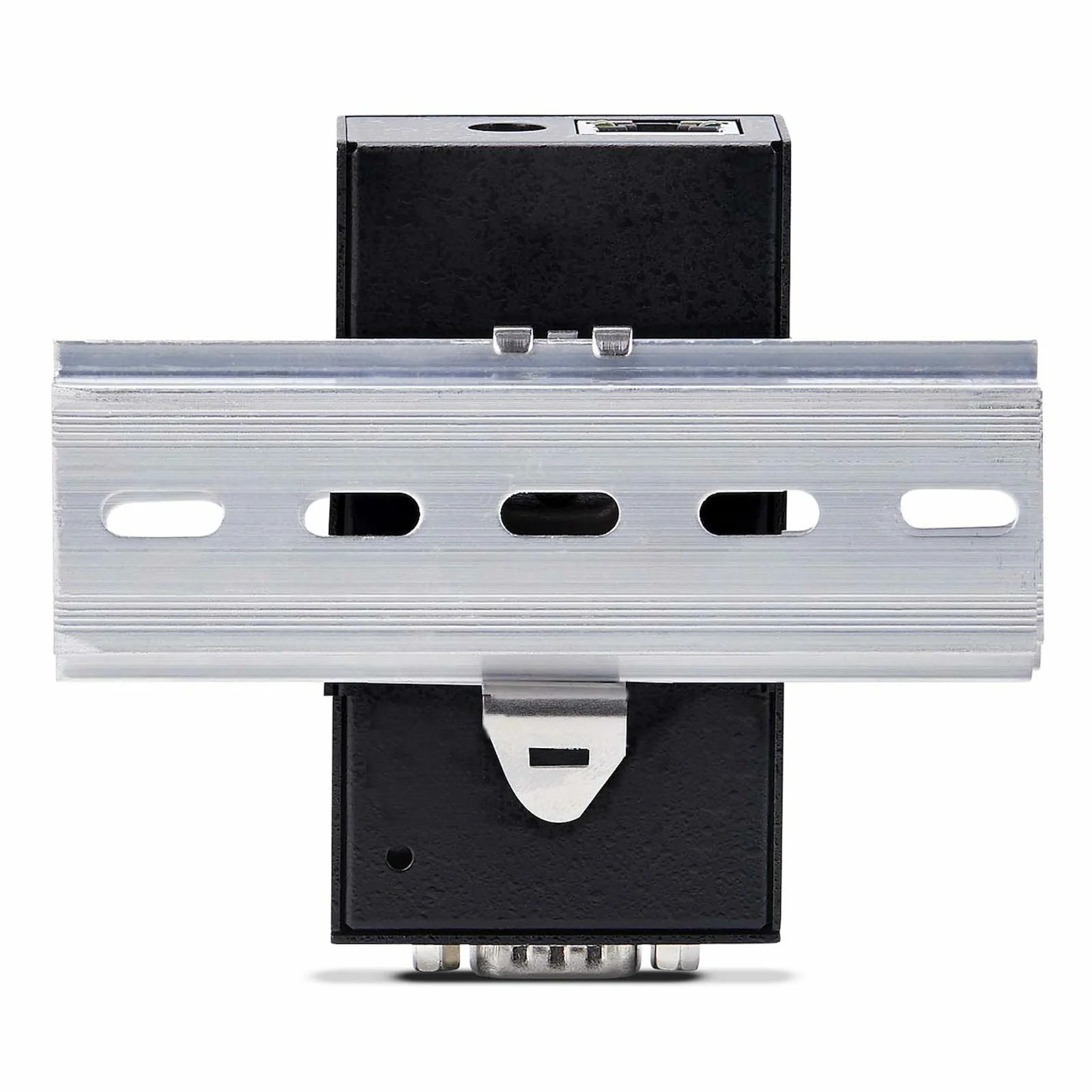 StarTech.com Adaptateur Série vers Ethernet à 1 Port, Serveur de Périphériques Série IP pour Périphériques RS232 Distants, Montage Mural/sur Rail DIN, Boîtier Métallique, Convertisseur Série RJ45 LAN vers DB9, TAA