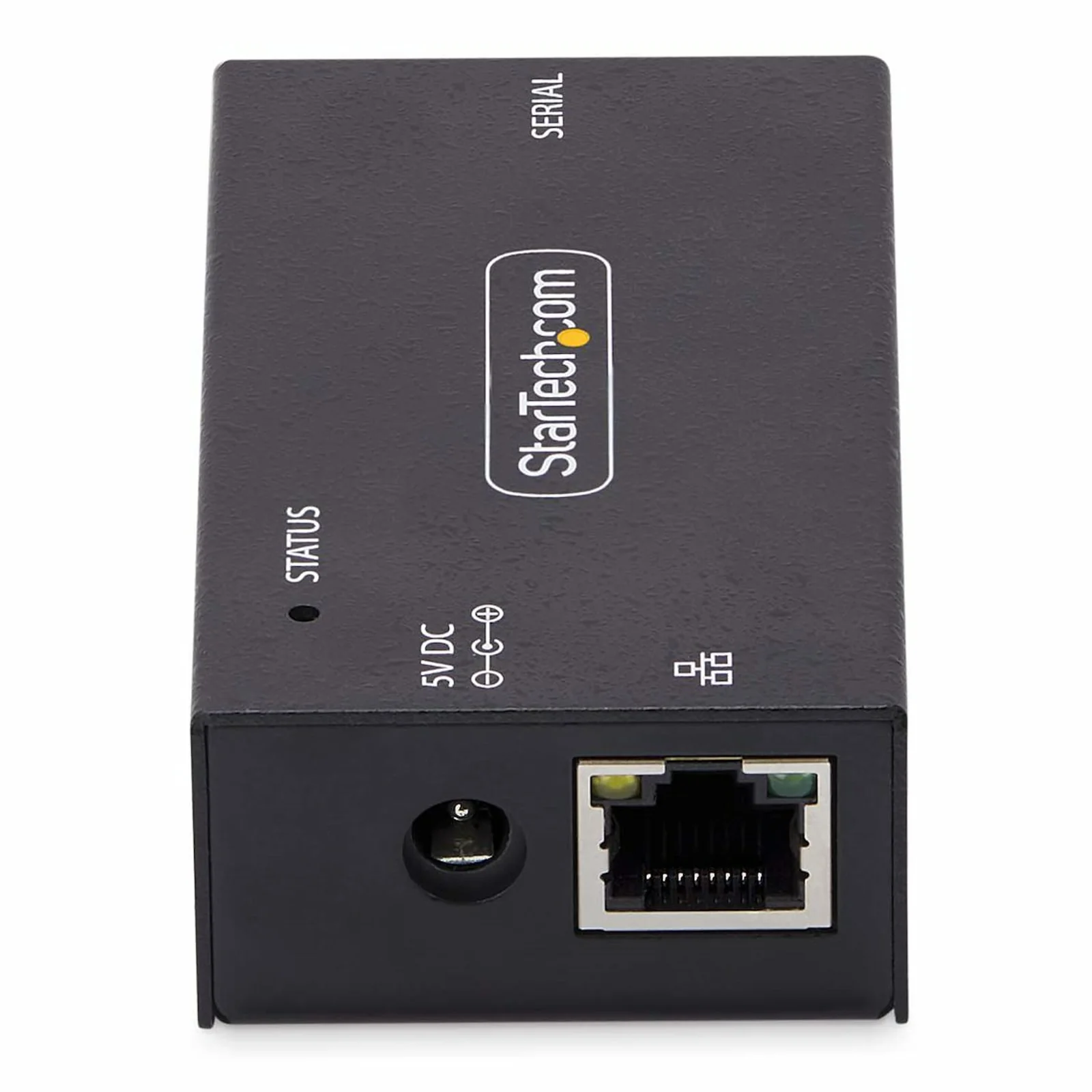 StarTech.com Adaptateur Série vers Ethernet à 1 Port, Serveur de Périphériques Série IP pour Périphériques RS232 Distants, Montage Mural/sur Rail DIN, Boîtier Métallique, Convertisseur Série RJ45 LAN vers DB9, TAA