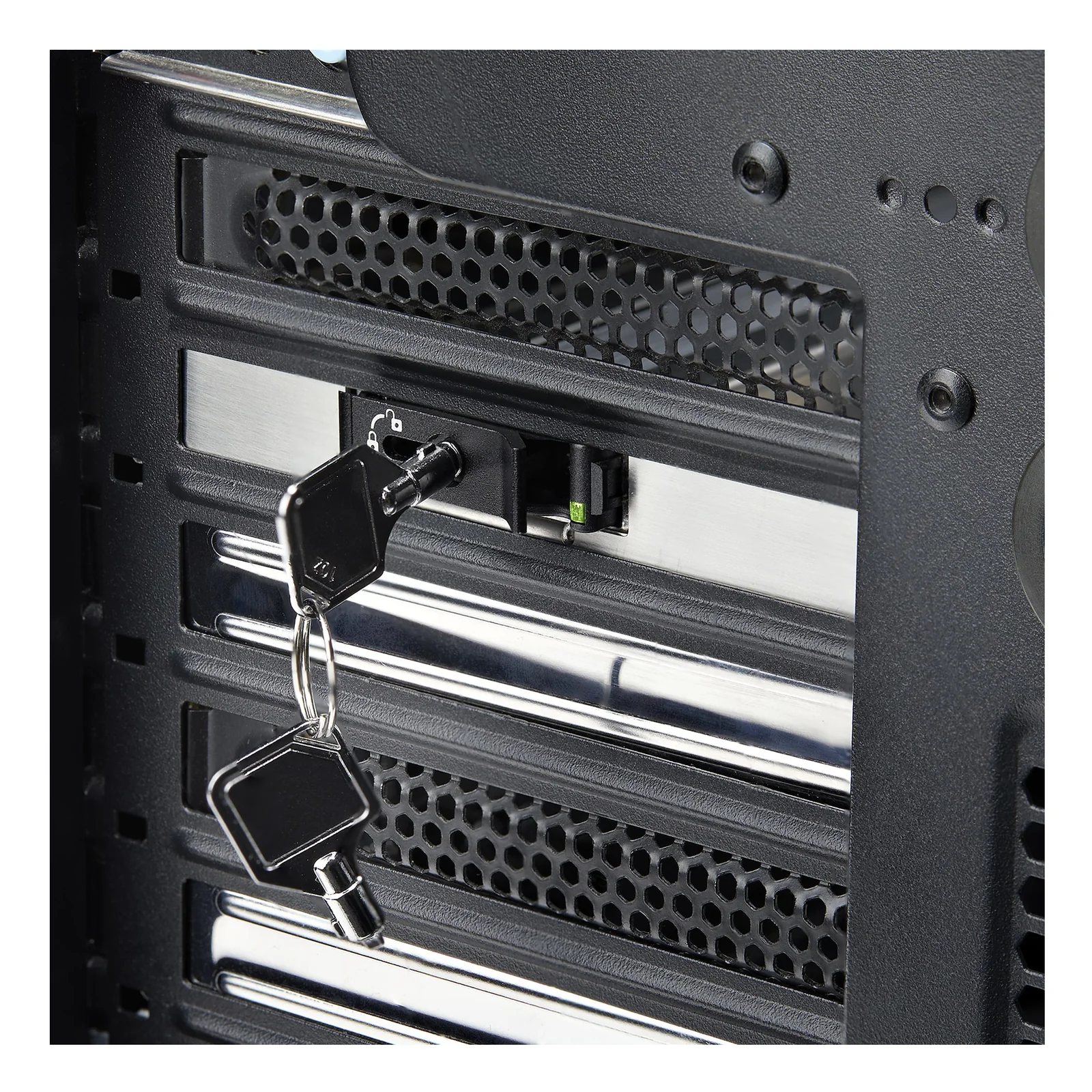 StarTech.com Adaptateur SSD M.2 NVMe vers PCIe x4 avec Plateau Amovible pour Slot d'Extension PCI Express, Carte Adaptateur PCIe, Installation Sans Outil, Baie de Disque Hot-Swap PCIe 4.0/3.0, Verrouillage par Clé