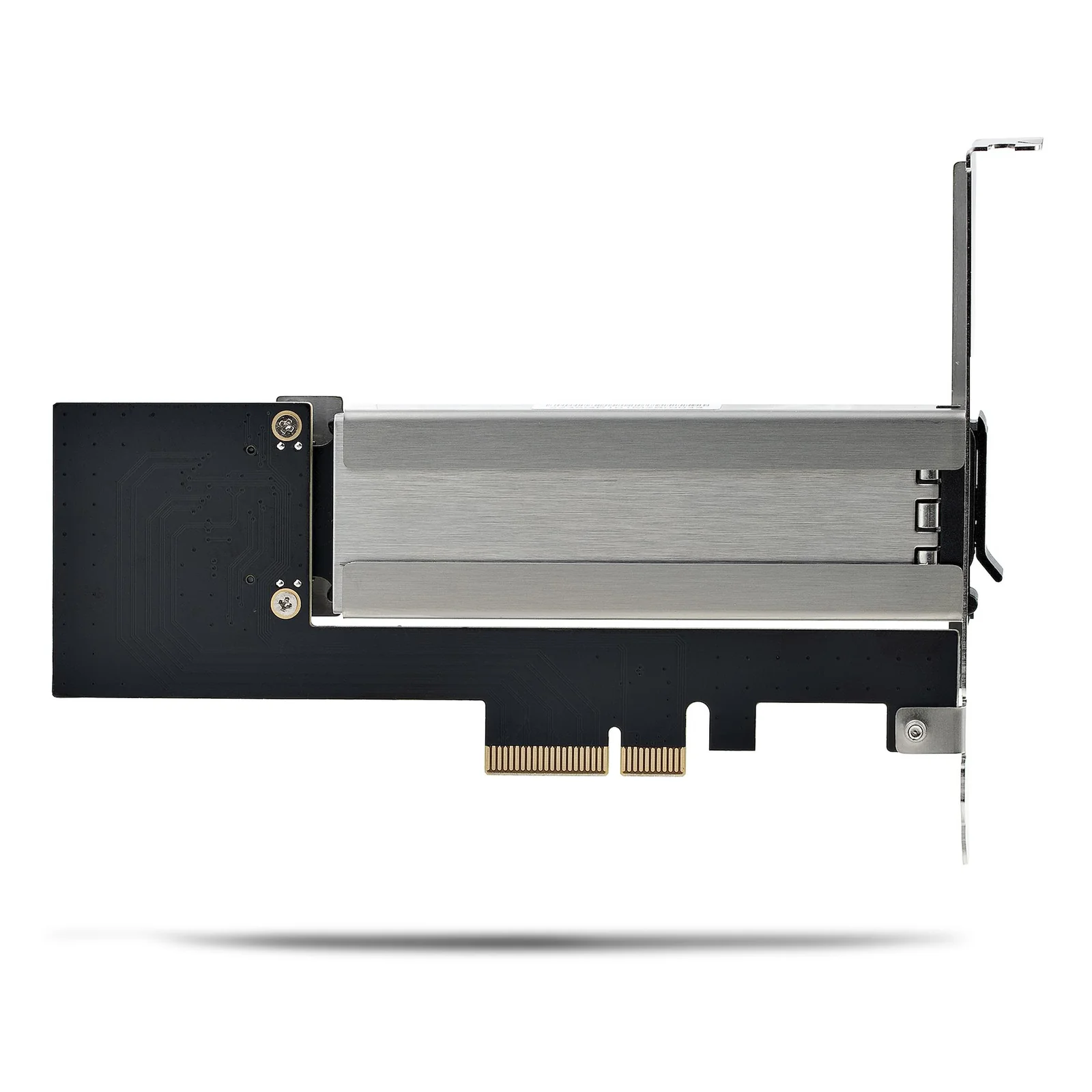 StarTech.com Adaptateur SSD M.2 NVMe vers PCIe x4 avec Plateau Amovible pour Slot d'Extension PCI Express, Carte Adaptateur PCIe, Installation Sans Outil, Baie de Disque Hot-Swap PCIe 4.0/3.0, Verrouillage par Clé