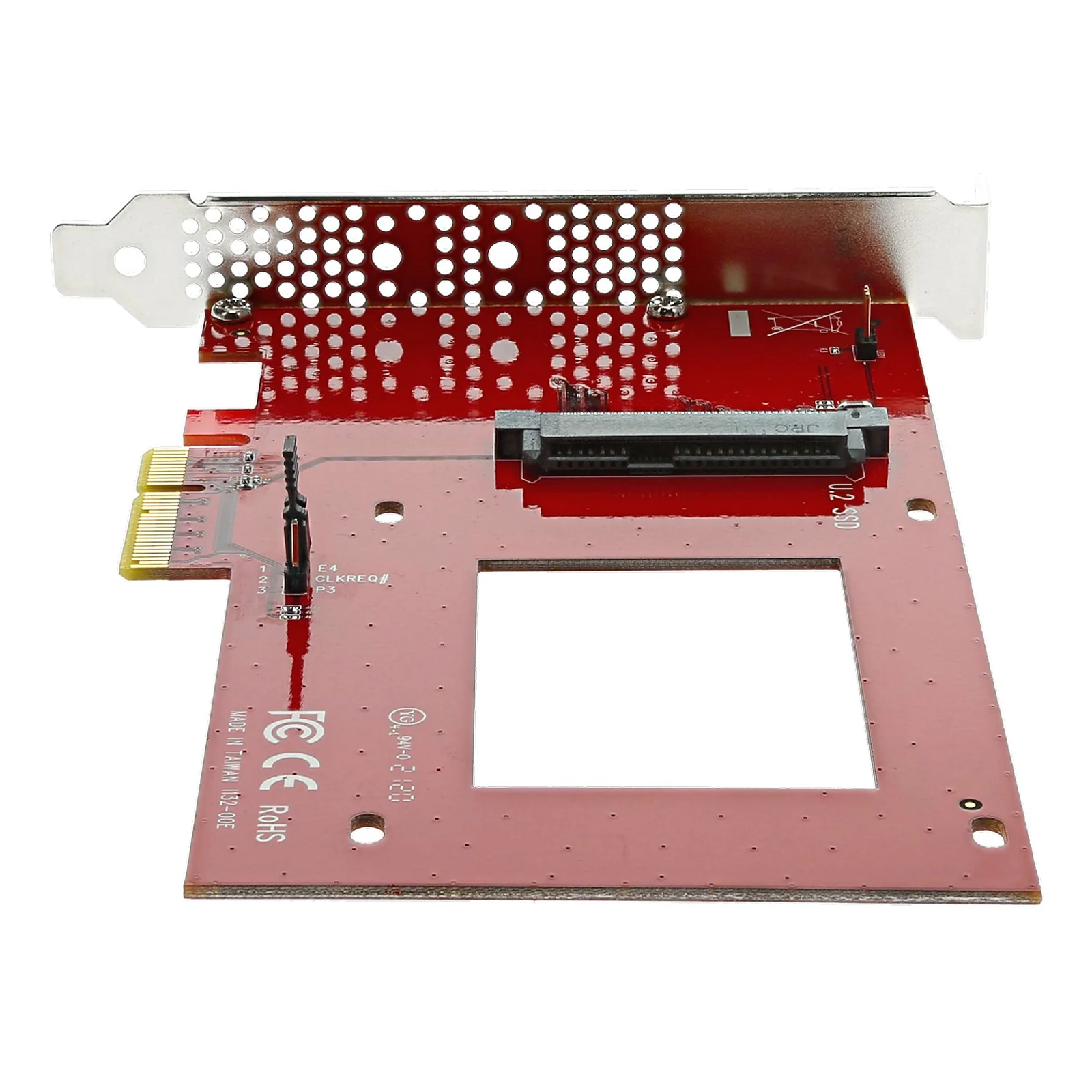 StarTech.com Adaptateur U.2 vers PCIe pour SSD U.2 NVMe - SFF-8639 - PCI Express 3.0 x4