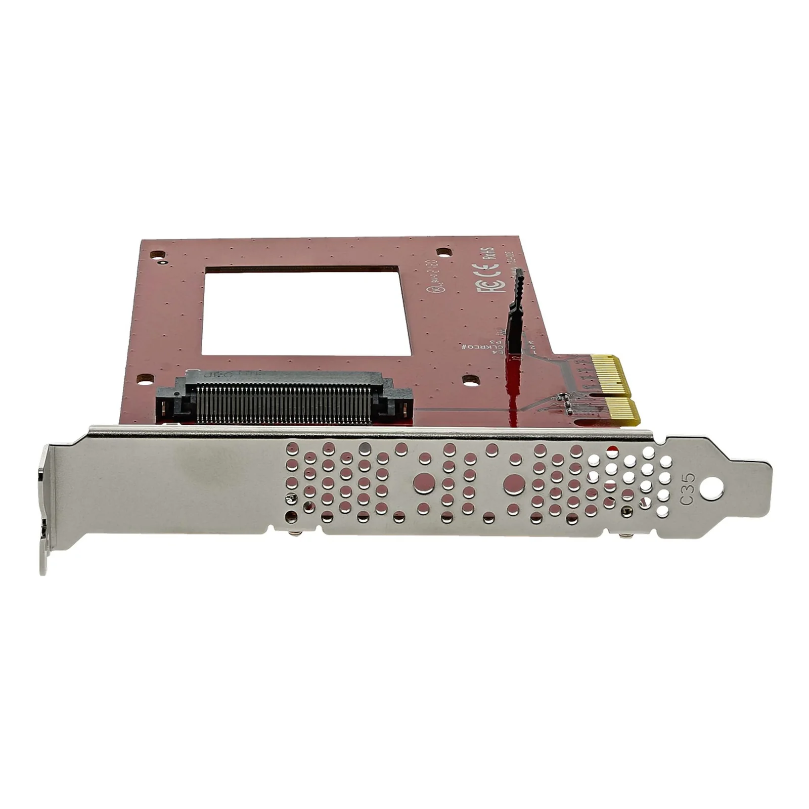 StarTech.com Adaptateur U.2 vers PCIe pour SSD U.2 NVMe - SFF-8639 - PCI Express 3.0 x4