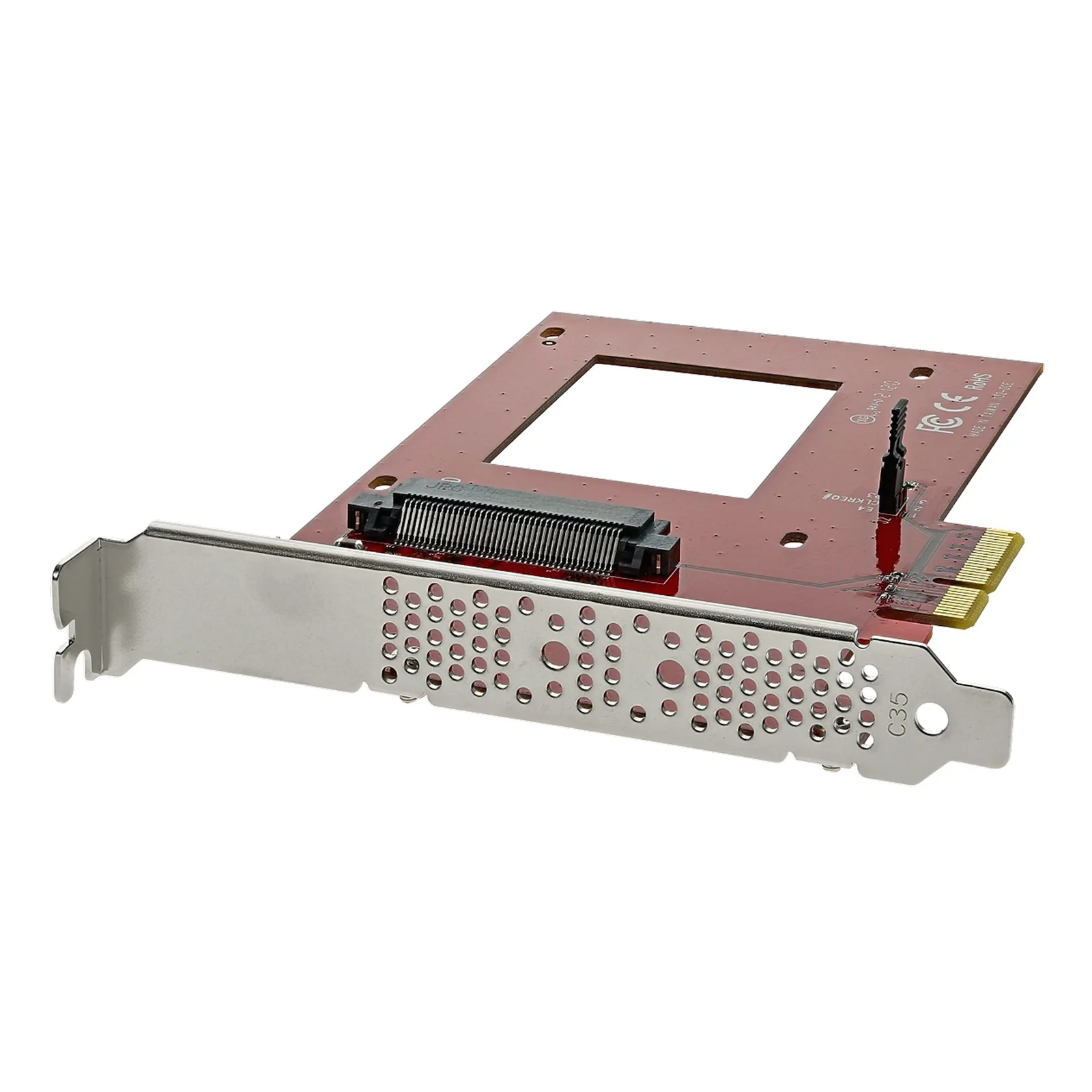Adaptateur U.2 vers PCIe pour SSD U.2 NVMe - SFF-8639 - PCI Express 3.0 x4