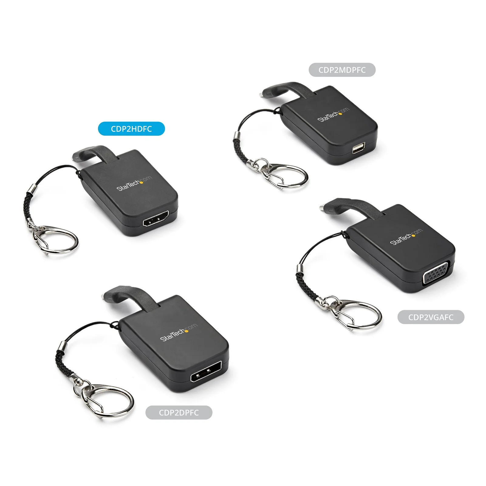StarTech.com Adaptateur USB Type-C vers HDMI 4K porte-clés