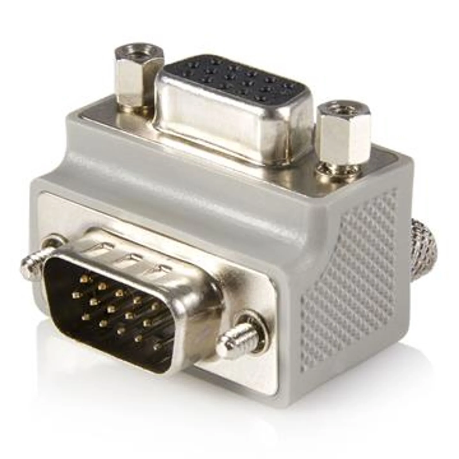 Adaptateur VGA vers VGA à angle droit type 1 - M/F