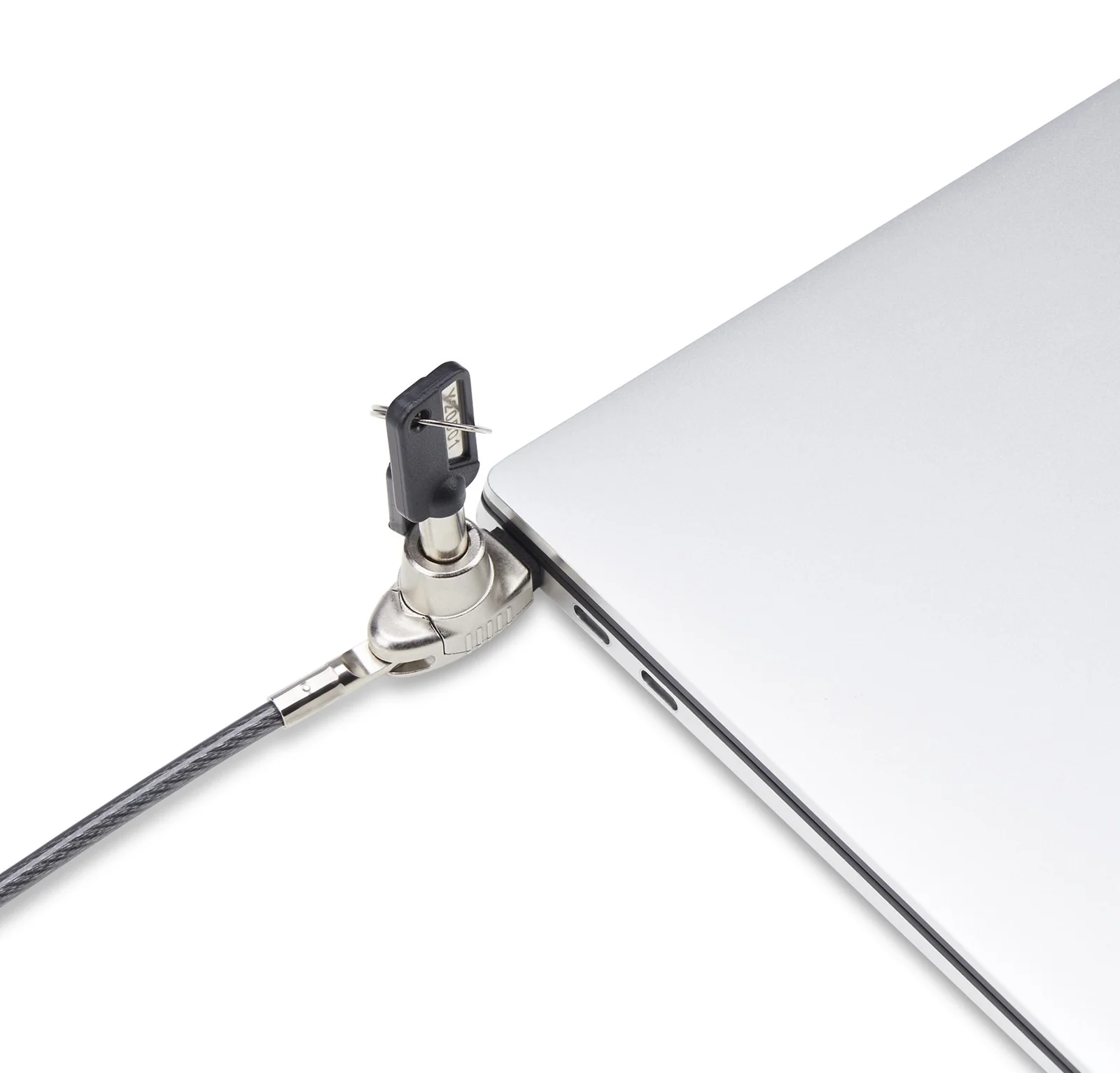 StarTech.com Antivol pour Ordinateur Portable Compatible Slot Noble Wedge ®, Câble de Verrouillage de 1,5m, Sécurité Antivol pour PC Portable, Câble en Acier Résistant aux Coupures, Serrure à Clé