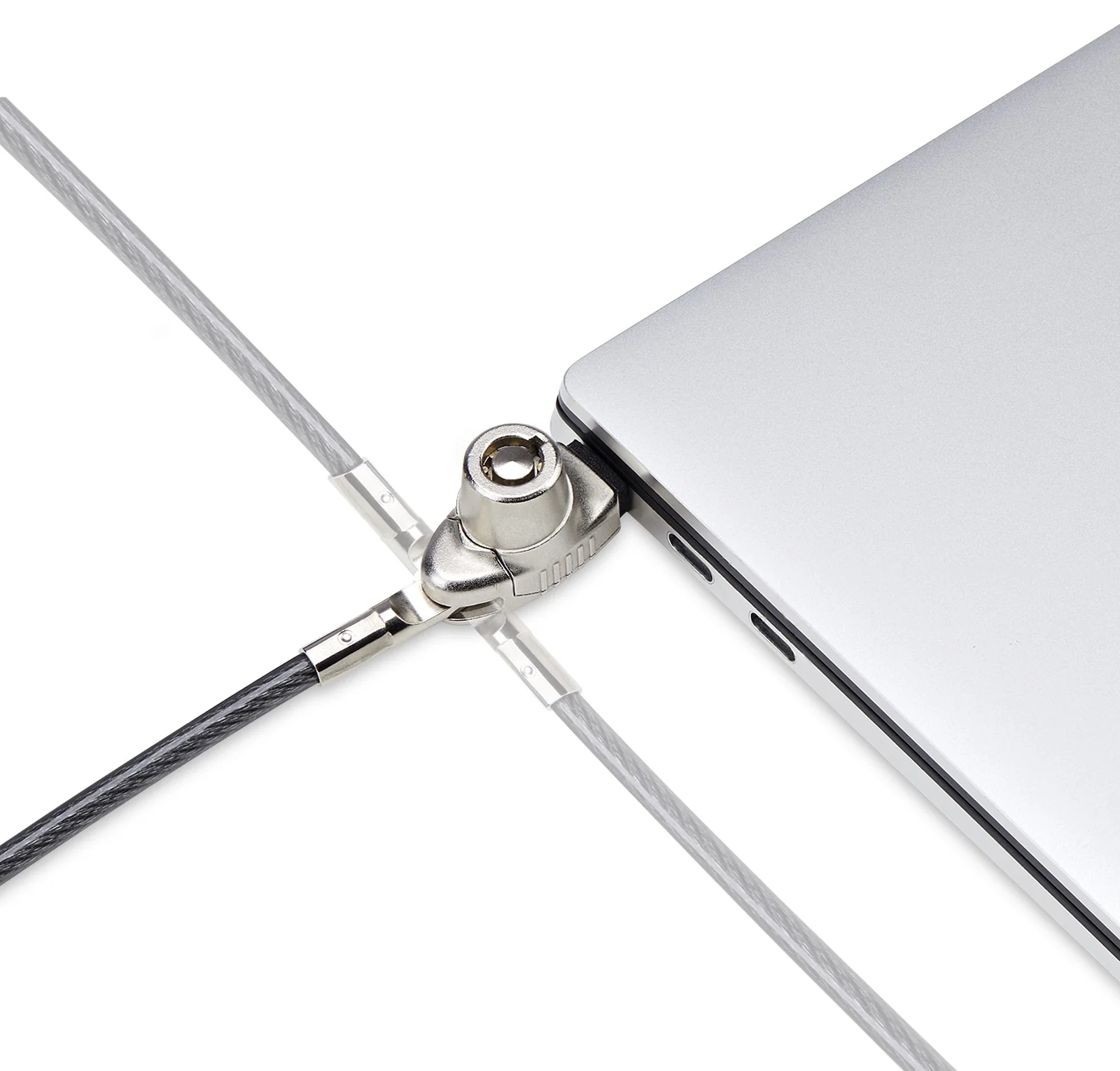 StarTech.com Antivol pour Ordinateur Portable Compatible Slot Noble Wedge ®, Câble de Verrouillage de 1,5m, Sécurité Antivol pour PC Portable, Câble en Acier Résistant aux Coupures, Serrure à Clé