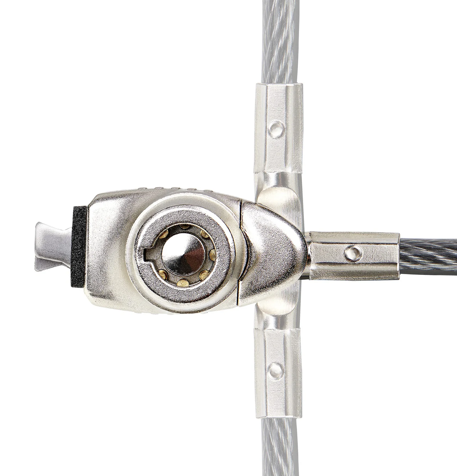 StarTech.com Antivol pour Ordinateur Portable Compatible Slot Noble Wedge ®, Câble de Verrouillage de 1,5m, Sécurité Antivol pour PC Portable, Câble en Acier Résistant aux Coupures, Serrure à Clé