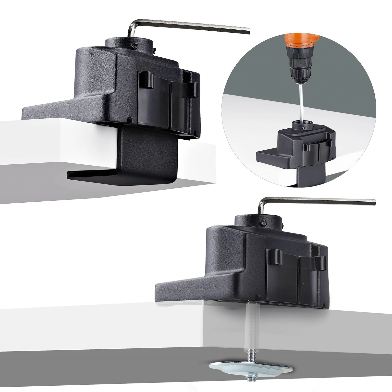 StarTech.com ARMPIVOT2 support d'écran plat pour bureau 101,6 cm (40") Noir