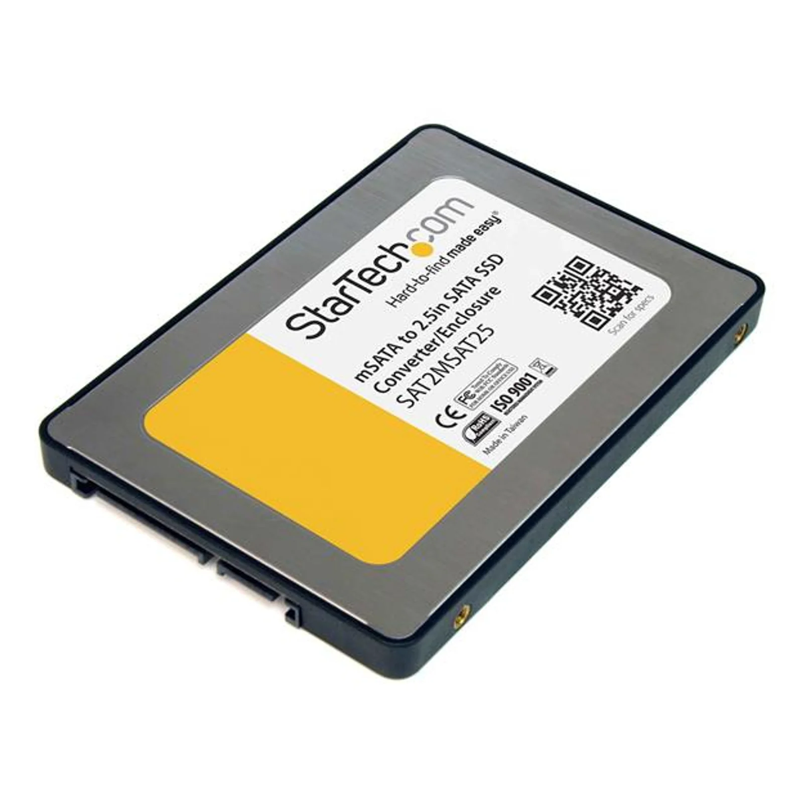 Boîtier adaptateur mSATA vers SATA 2,5 pouces